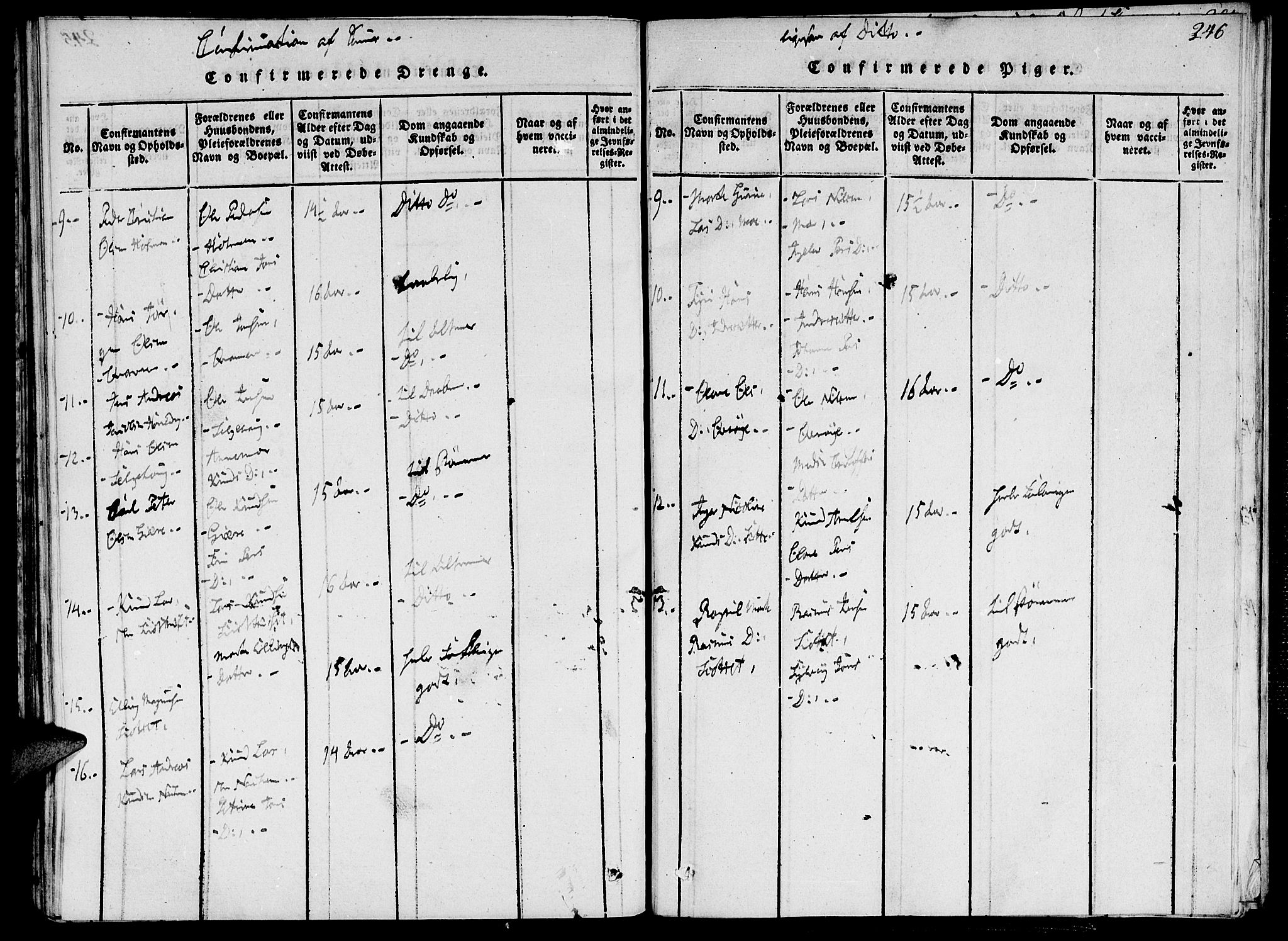 Ministerialprotokoller, klokkerbøker og fødselsregistre - Møre og Romsdal, AV/SAT-A-1454/520/L0273: Parish register (official) no. 520A03, 1817-1826, p. 245