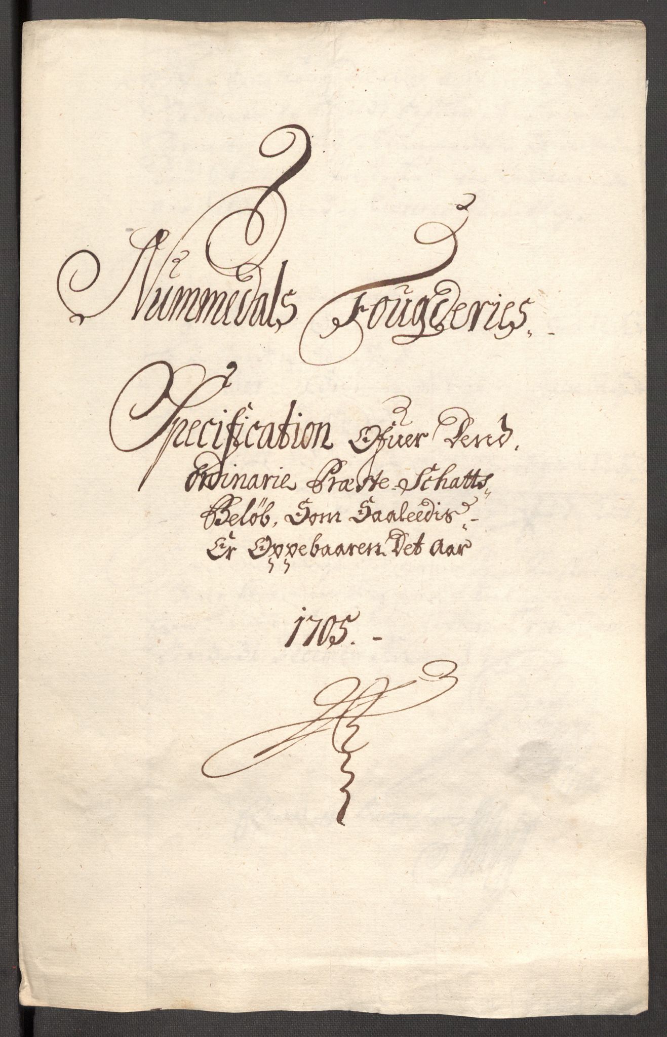 Rentekammeret inntil 1814, Reviderte regnskaper, Fogderegnskap, AV/RA-EA-4092/R64/L4429: Fogderegnskap Namdal, 1705-1706, p. 137