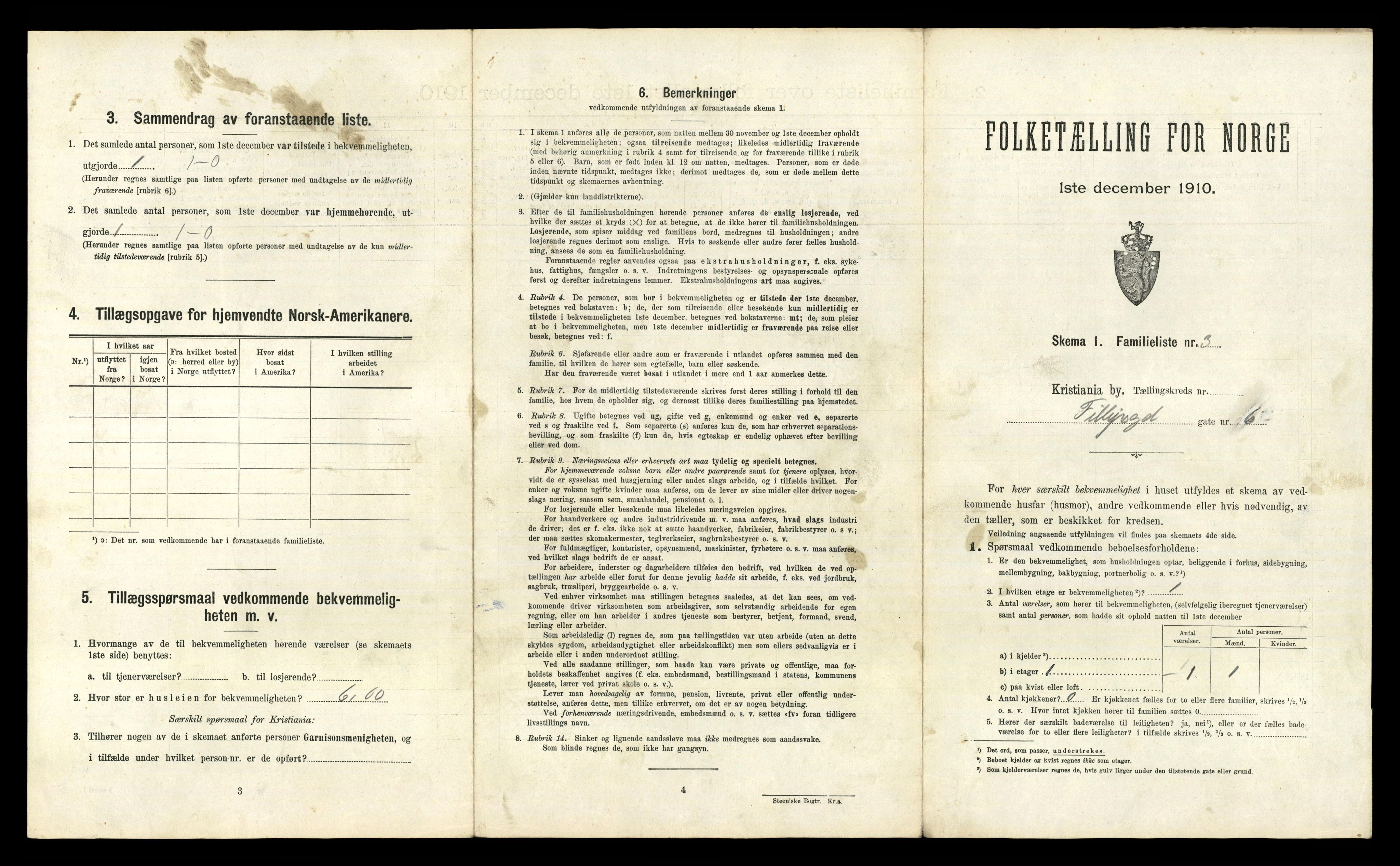 RA, 1910 census for Kristiania, 1910, p. 23795