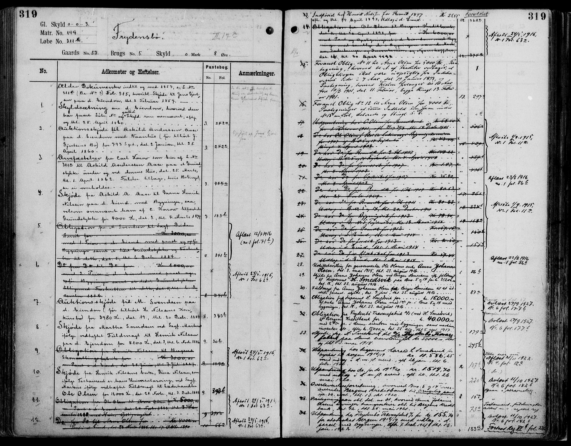 Midhordland sorenskriveri, AV/SAB-A-3001/1/G/Ga/Gab/L0114: Mortgage register no. II.A.b.114, p. 319