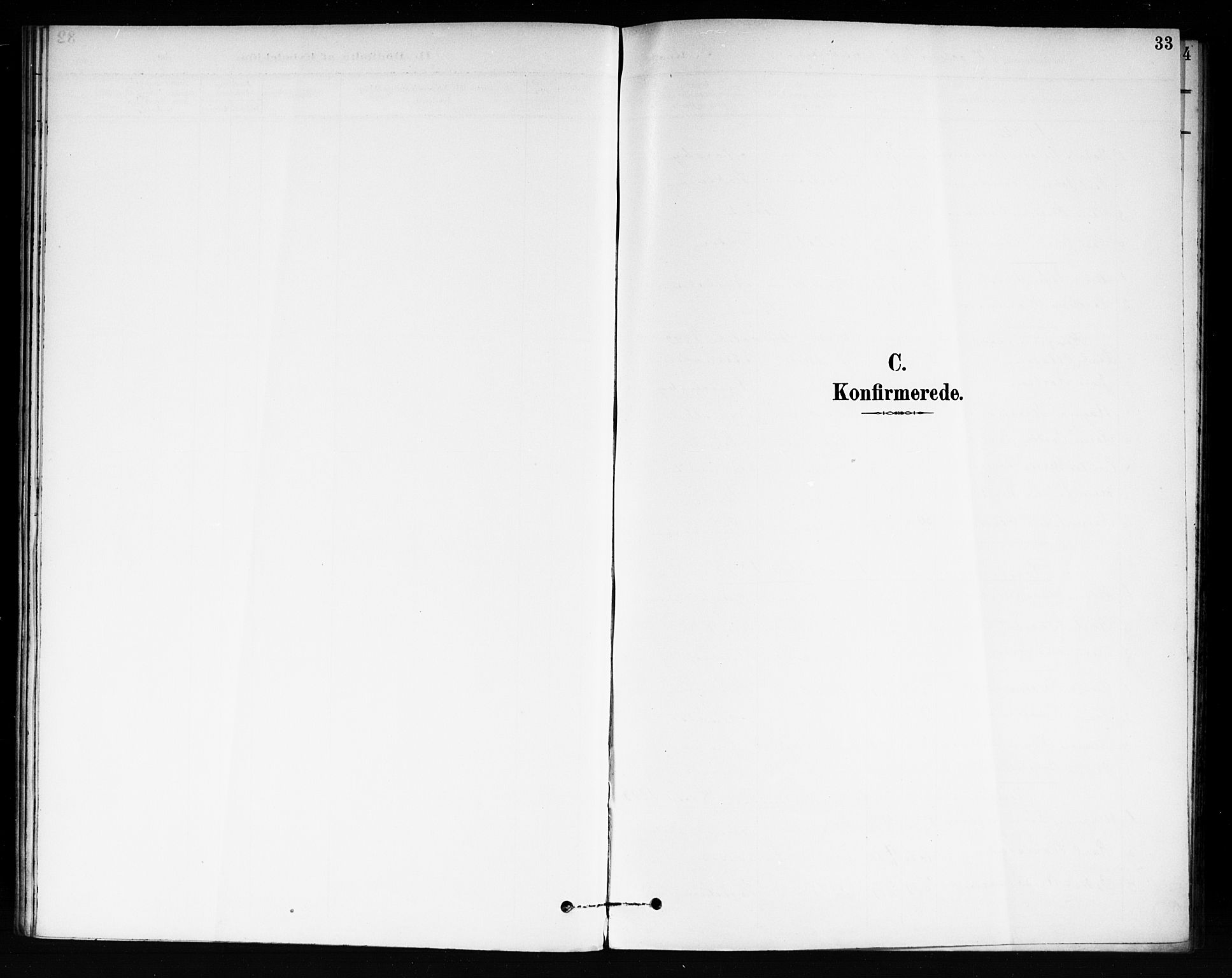 Fet prestekontor Kirkebøker, SAO/A-10370a/F/Fb/L0002: Parish register (official) no. II 2, 1892-1904, p. 33
