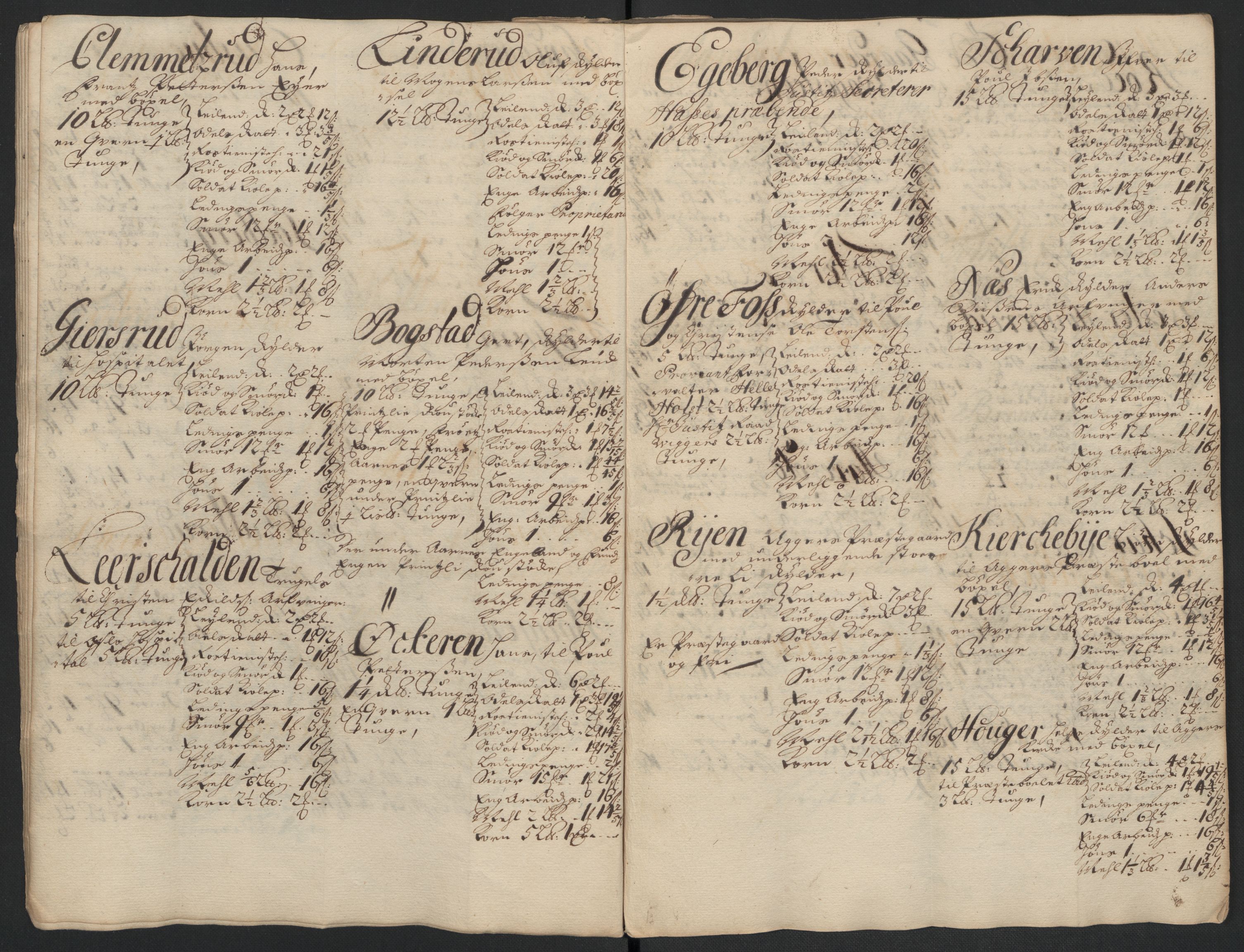 Rentekammeret inntil 1814, Reviderte regnskaper, Fogderegnskap, AV/RA-EA-4092/R10/L0440: Fogderegnskap Aker og Follo, 1696-1697, p. 272