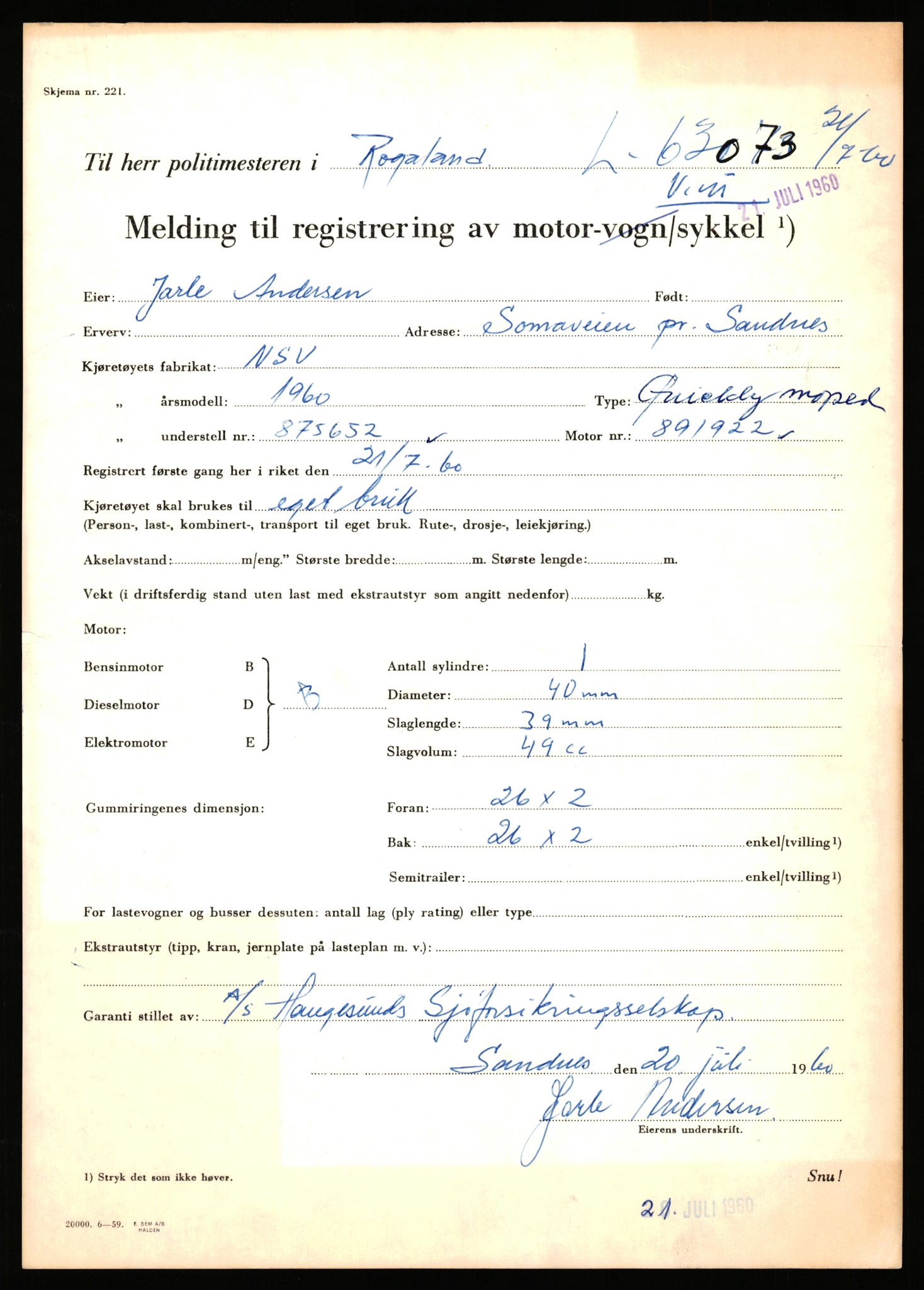 Stavanger trafikkstasjon, AV/SAST-A-101942/0/F/L0063: L-62700 - L-63799, 1930-1971, p. 1051