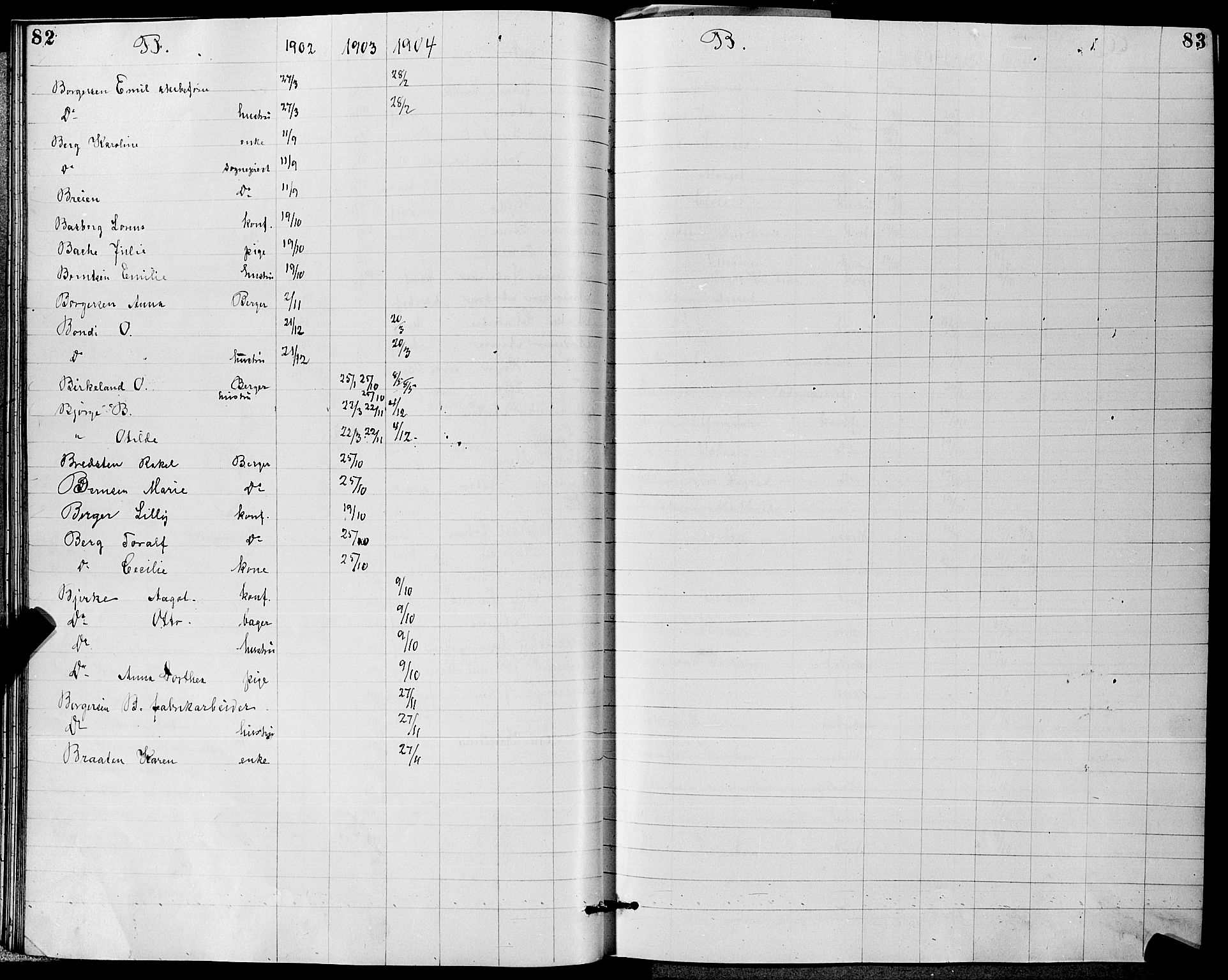 Strømm kirkebøker, AV/SAKO-A-322/G/Ga/L0002: Parish register (copy) no. I 2, 1885-1888, p. 82-83