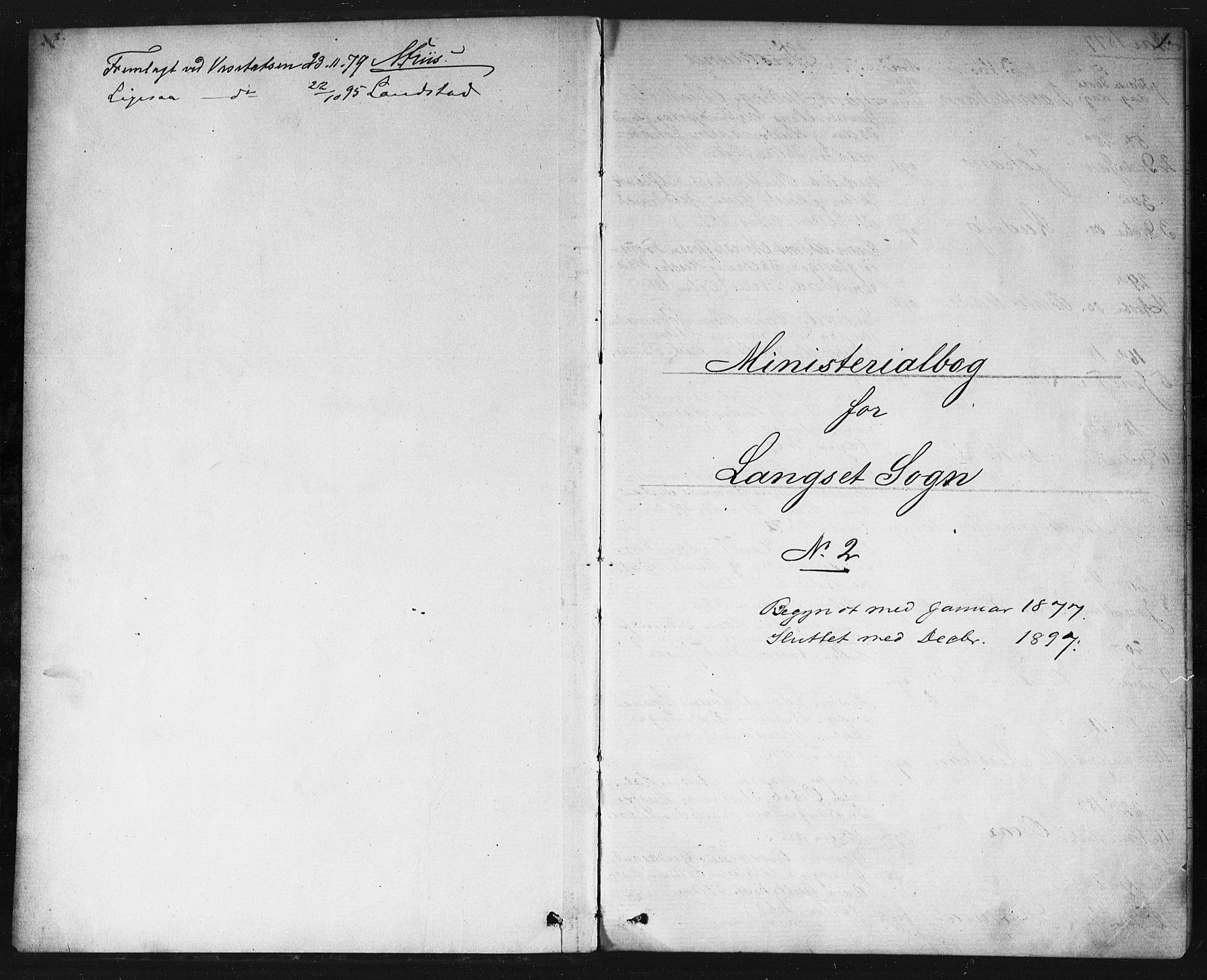 Eidsvoll prestekontor Kirkebøker, SAO/A-10888/G/Gb/L0002: Parish register (copy) no. II 2, 1877-1897, p. 1