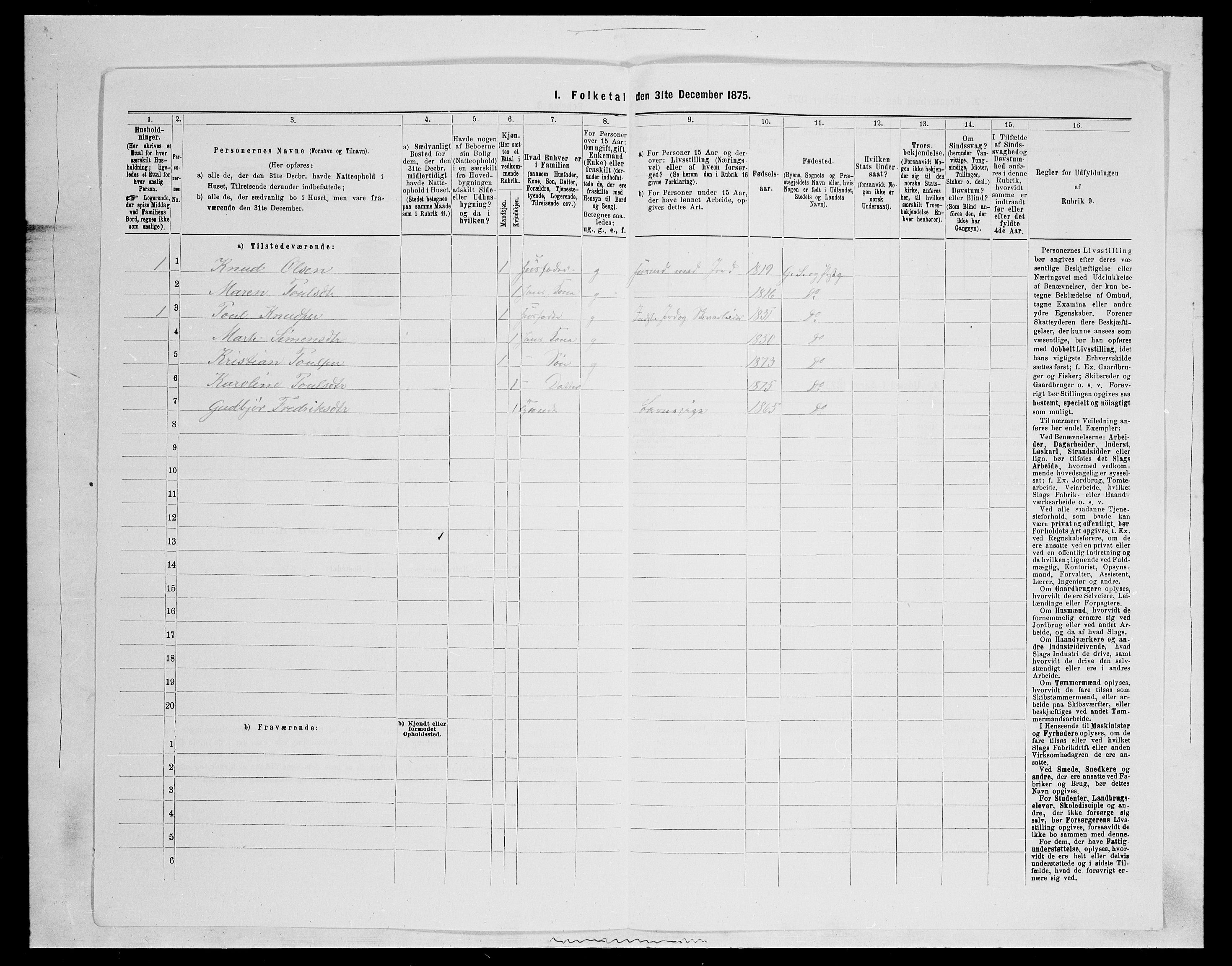SAH, 1875 census for 0534P Gran, 1875, p. 2672