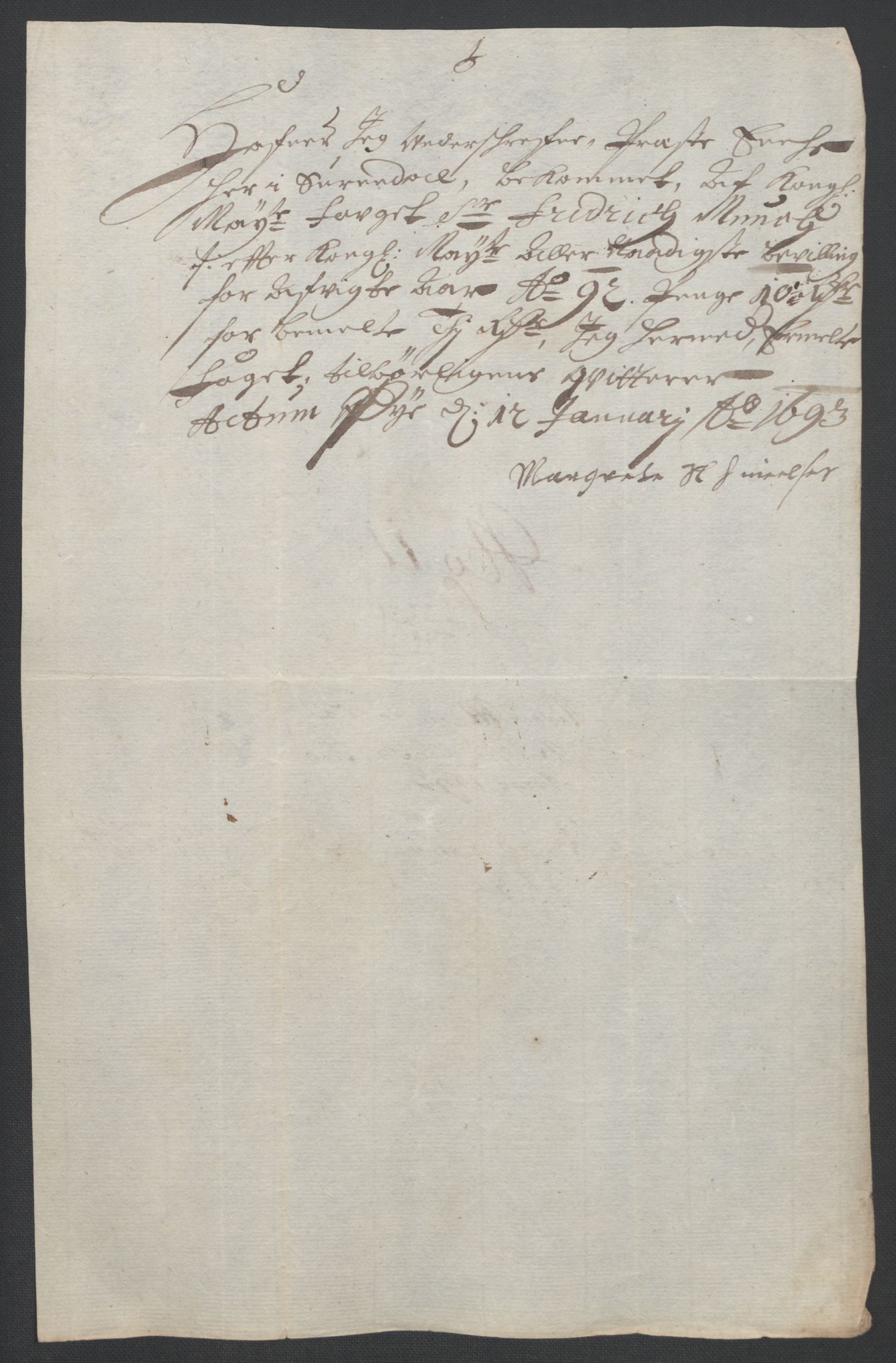 Rentekammeret inntil 1814, Reviderte regnskaper, Fogderegnskap, AV/RA-EA-4092/R56/L3735: Fogderegnskap Nordmøre, 1692-1693, p. 200