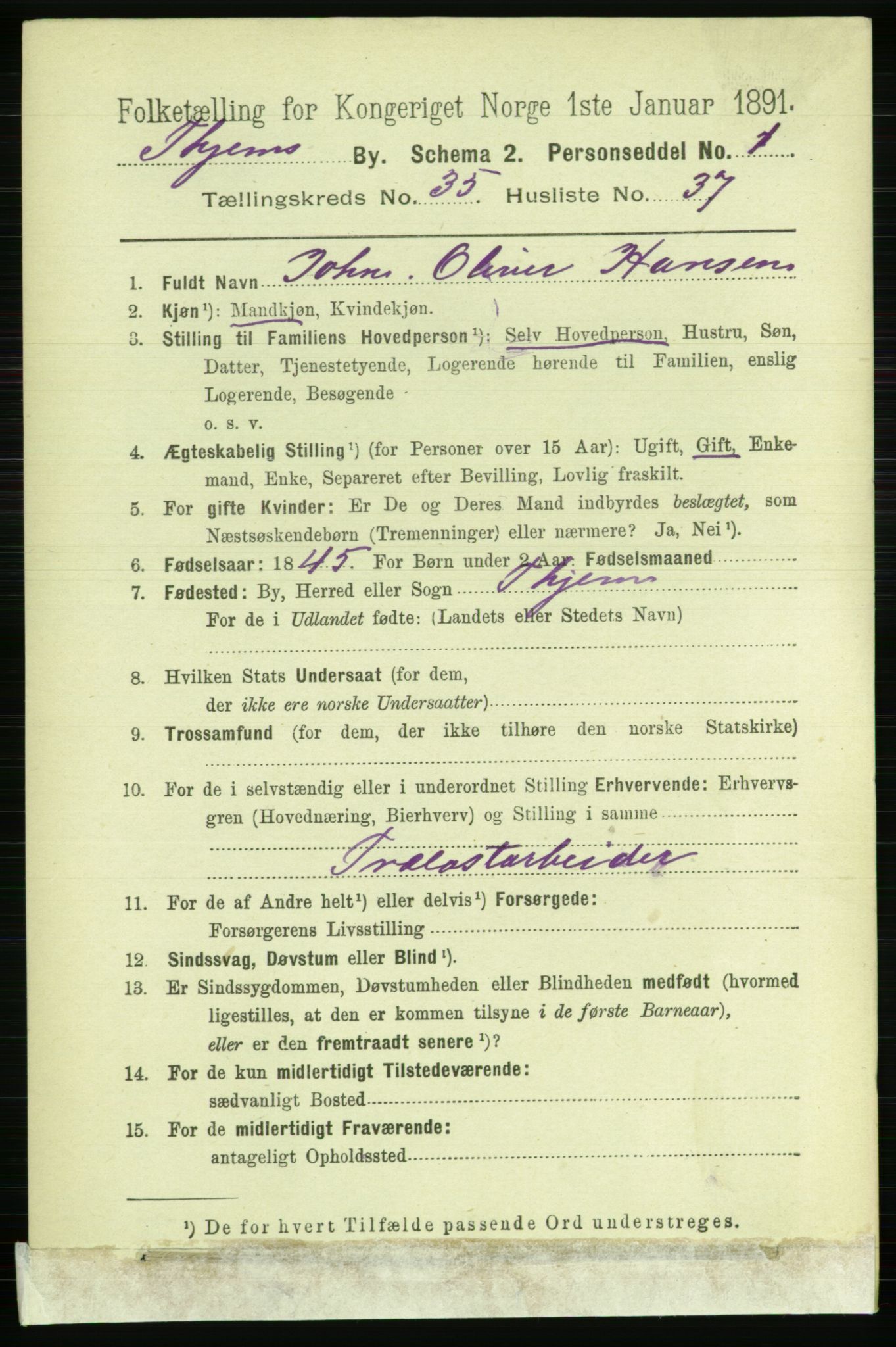 RA, 1891 census for 1601 Trondheim, 1891, p. 26824