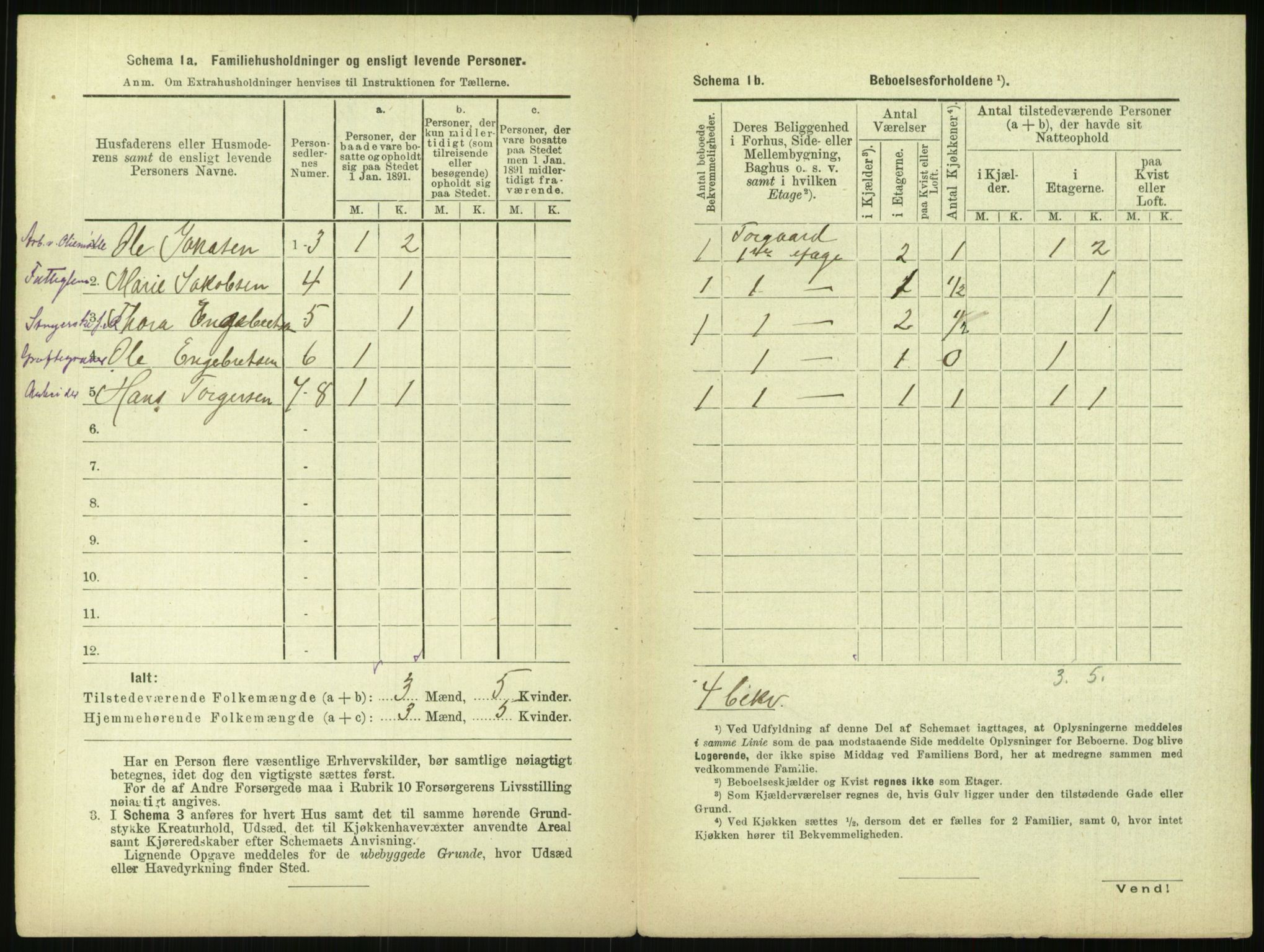 RA, 1891 census for 0301 Kristiania, 1891, p. 150446