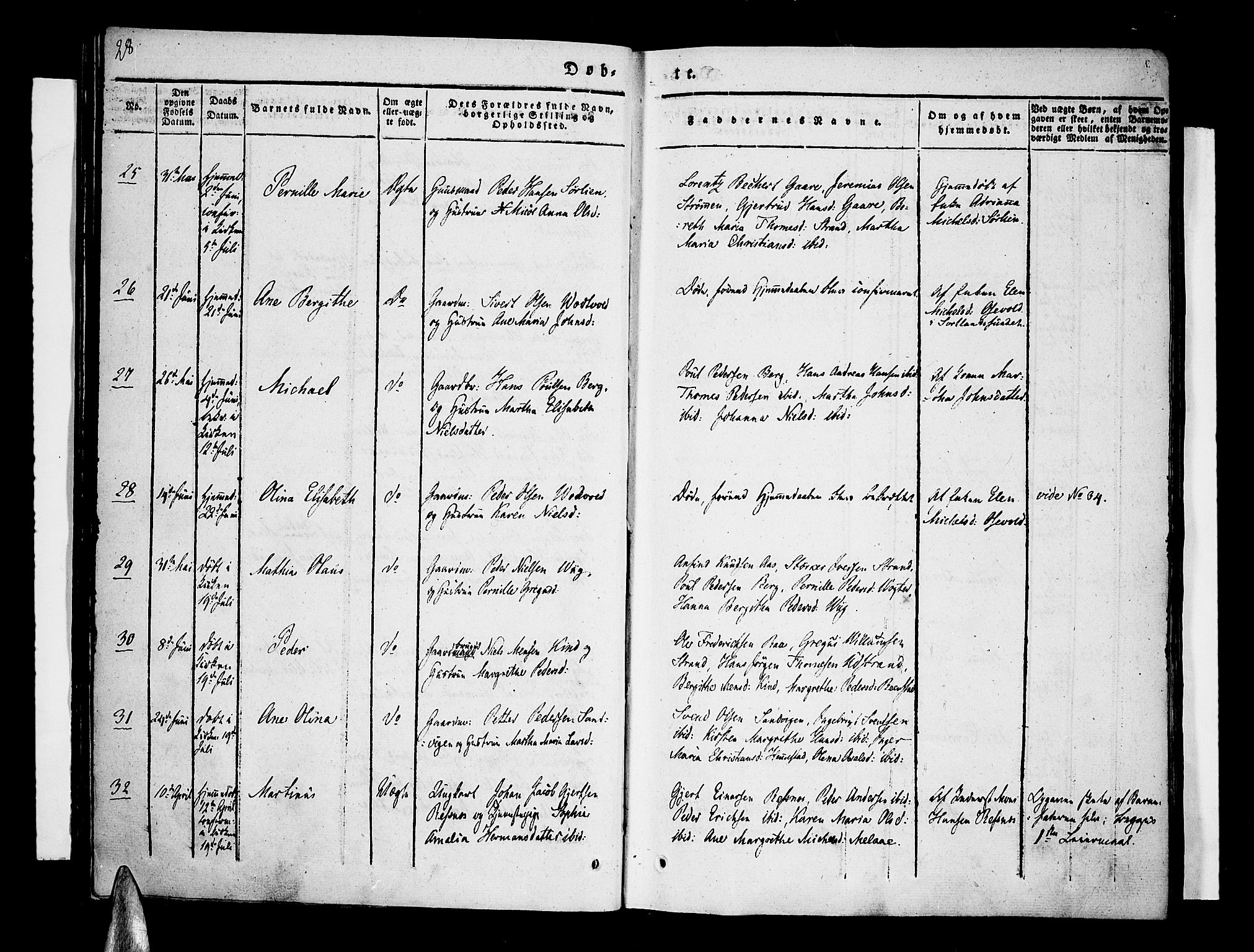 Kvæfjord sokneprestkontor, AV/SATØ-S-1323/G/Ga/Gaa/L0003kirke: Parish register (official) no. 3, 1830-1857, p. 28