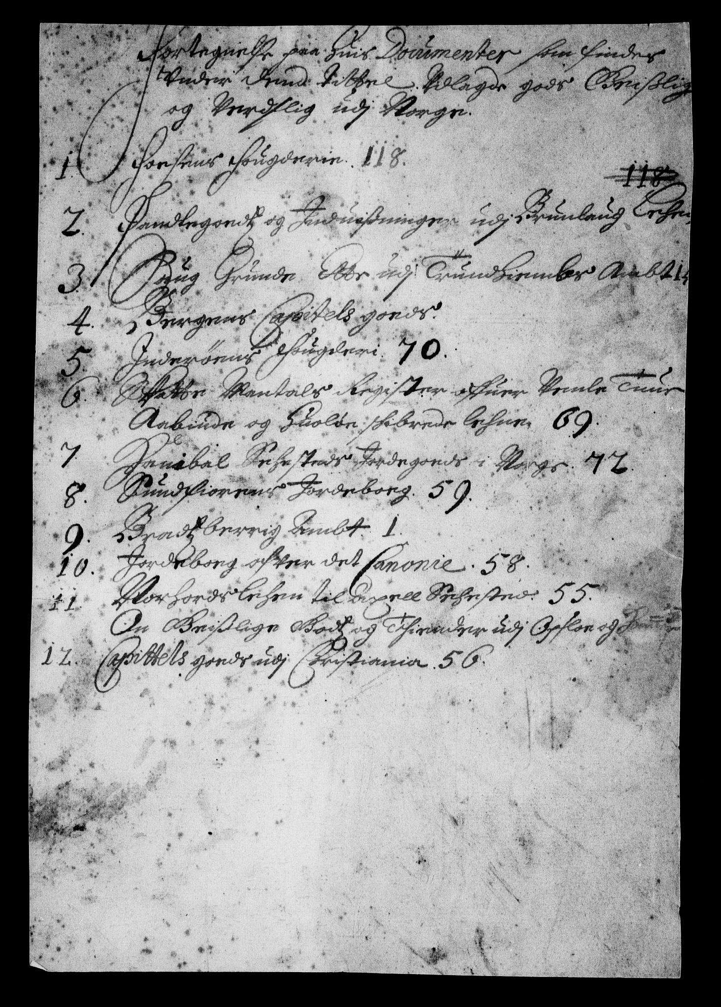 Rentekammeret inntil 1814, Realistisk ordnet avdeling, AV/RA-EA-4070/On/L0010: [Jj 11]: Salg av krongods i Norge, 1661-1704, p. 484