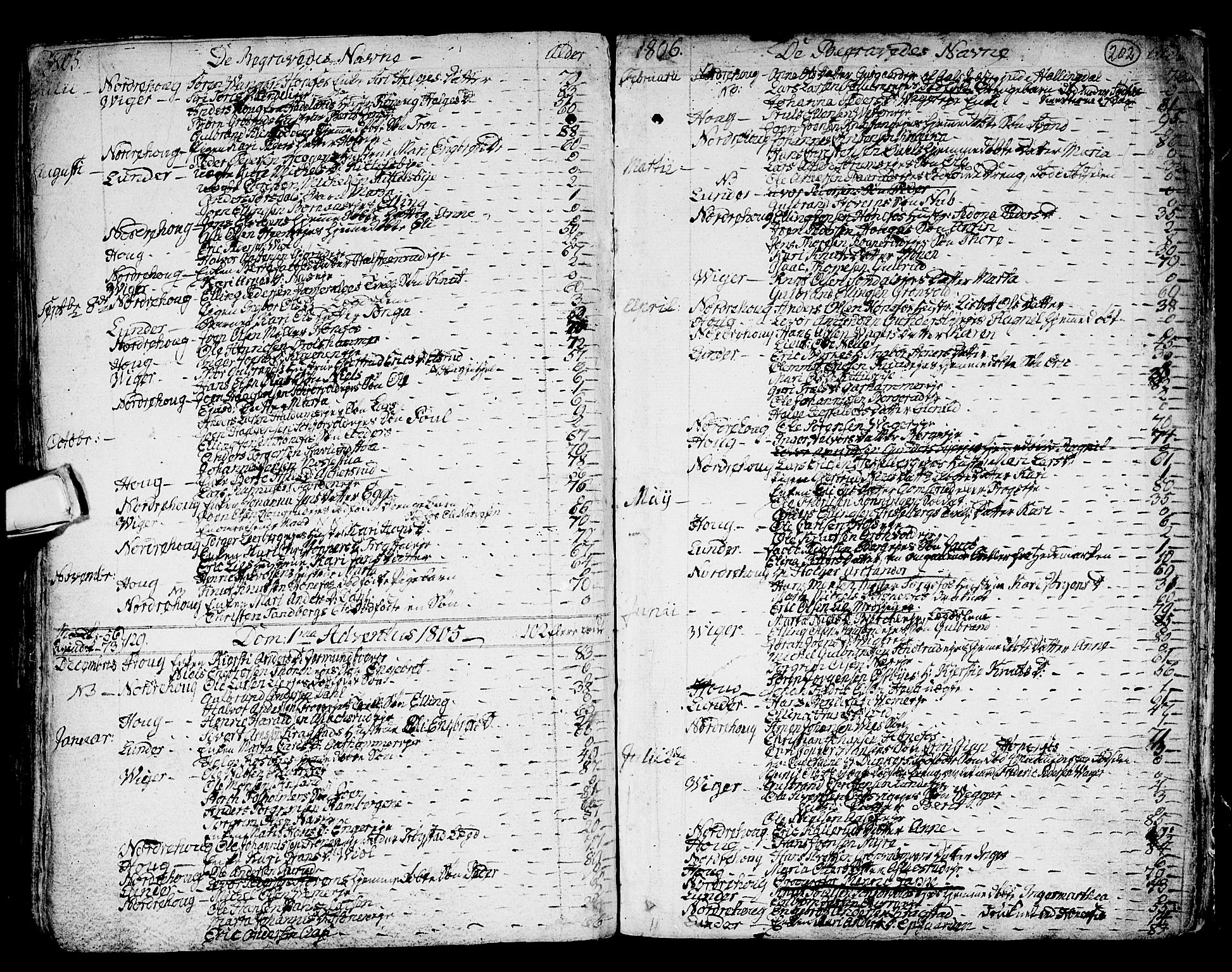 Norderhov kirkebøker, AV/SAKO-A-237/F/Fa/L0006: Parish register (official) no. 6, 1789-1811, p. 202