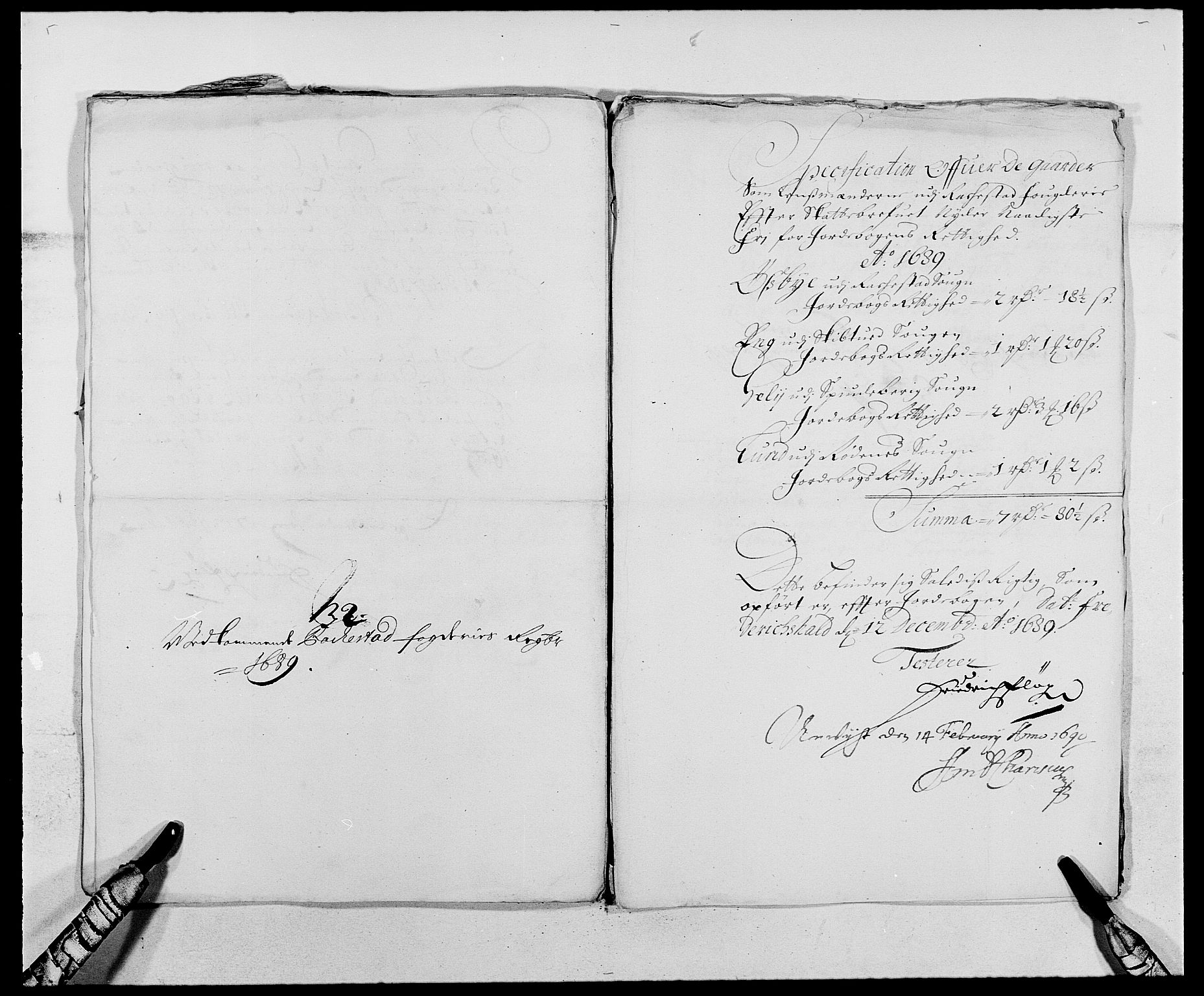 Rentekammeret inntil 1814, Reviderte regnskaper, Fogderegnskap, AV/RA-EA-4092/R05/L0277: Fogderegnskap Rakkestad, 1689-1690, p. 333