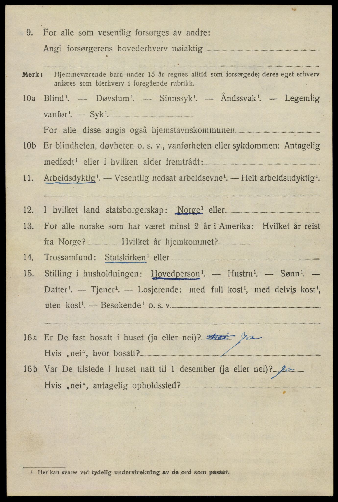 SAO, 1920 census for Sarpsborg, 1920, p. 8693