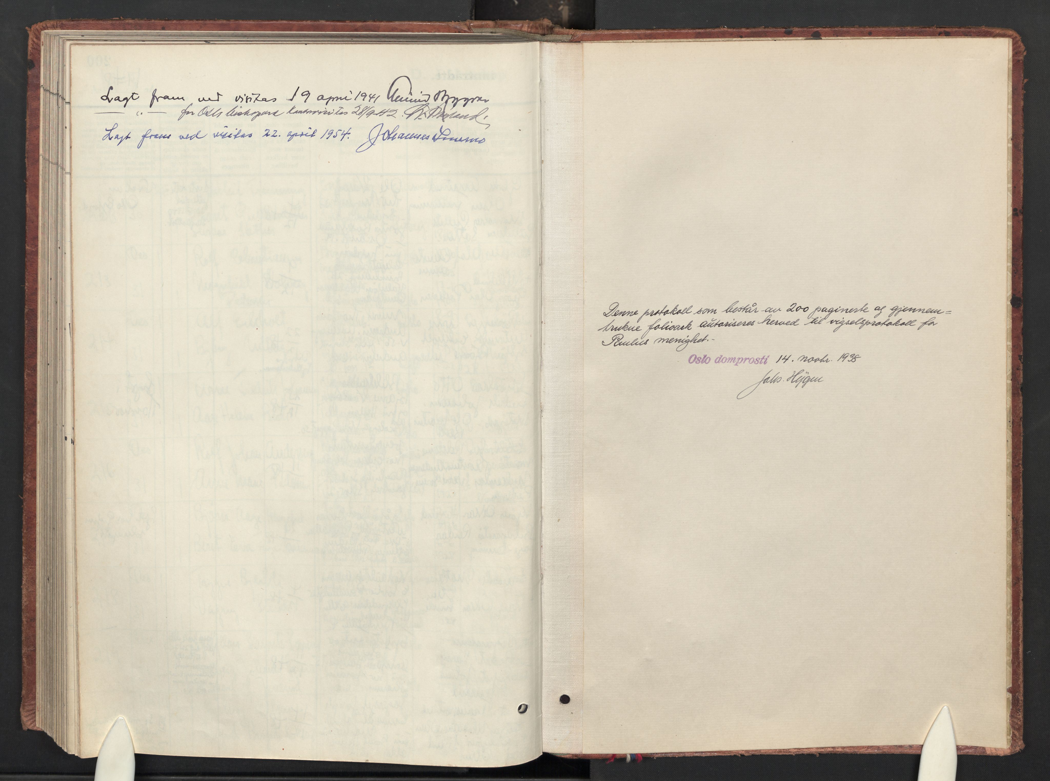 Paulus prestekontor Kirkebøker, AV/SAO-A-10871/F/Fa/L0031: Parish register (official) no. 31, 1938-1948