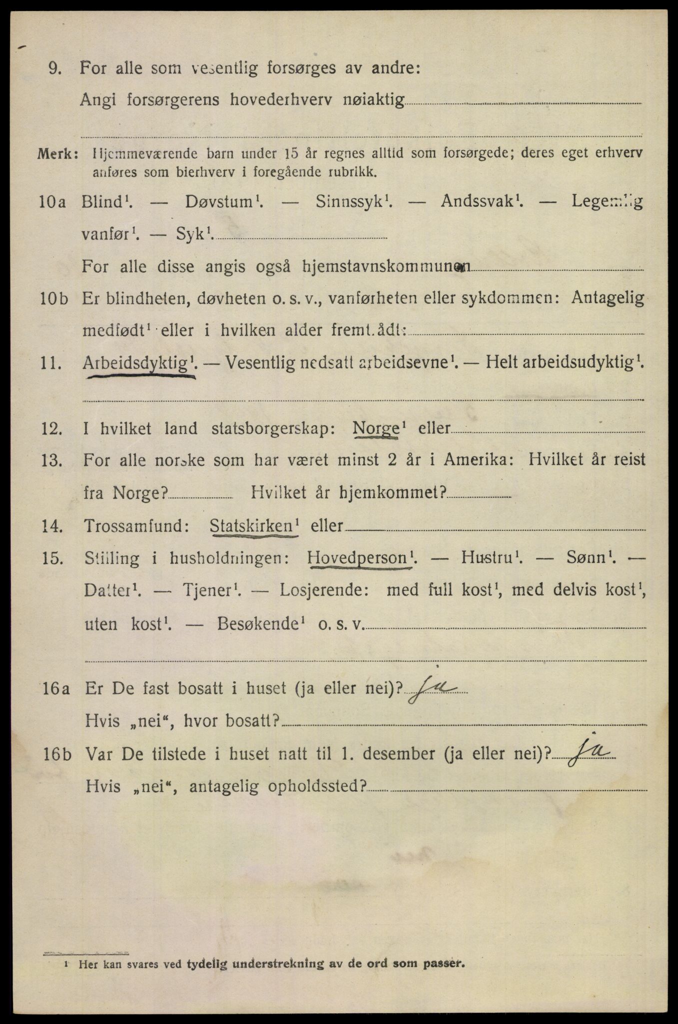 SAKO, 1920 census for Rollag, 1920, p. 3395