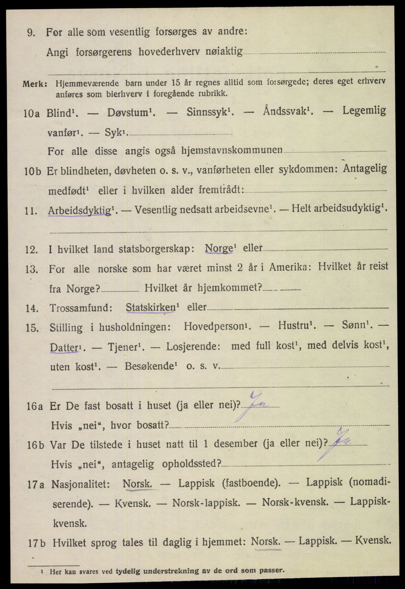 SAT, 1920 census for Inderøy, 1920, p. 5600