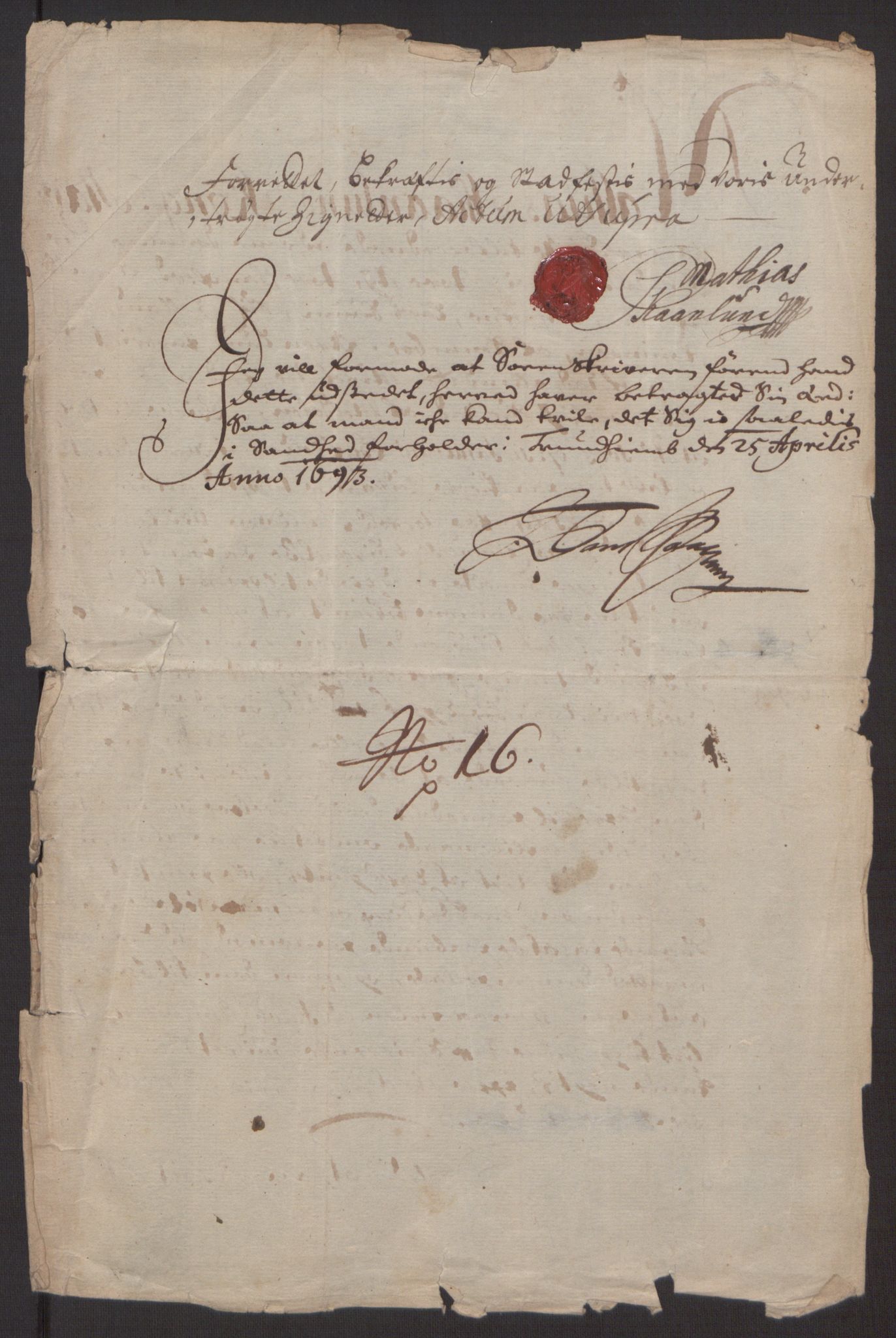 Rentekammeret inntil 1814, Reviderte regnskaper, Fogderegnskap, AV/RA-EA-4092/R58/L3937: Fogderegnskap Orkdal, 1691-1692, p. 401