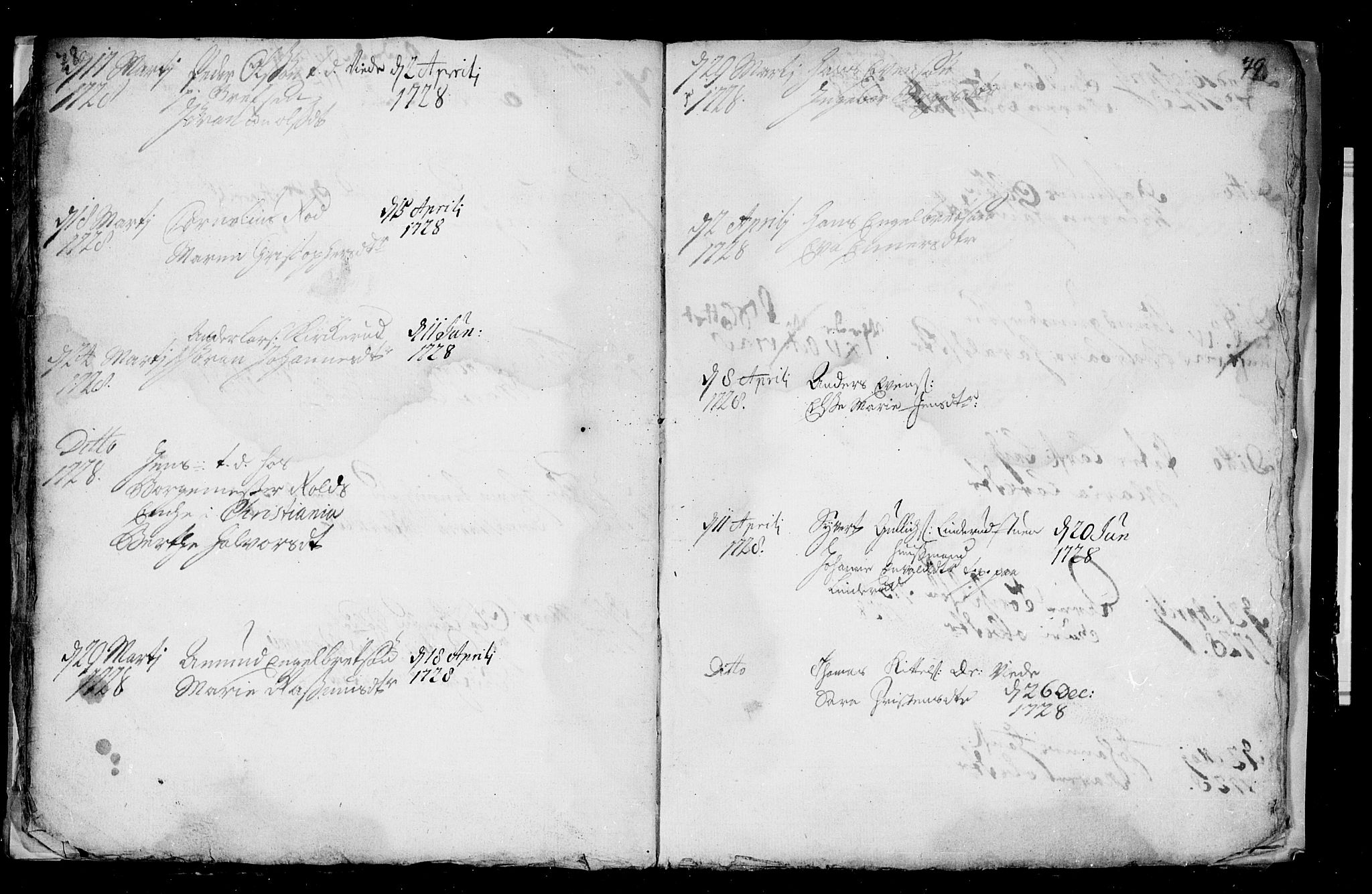 Aker prestekontor kirkebøker, SAO/A-10861/F/L0003: Parish register (official) no. 3, 1723-1731, p. 78-79