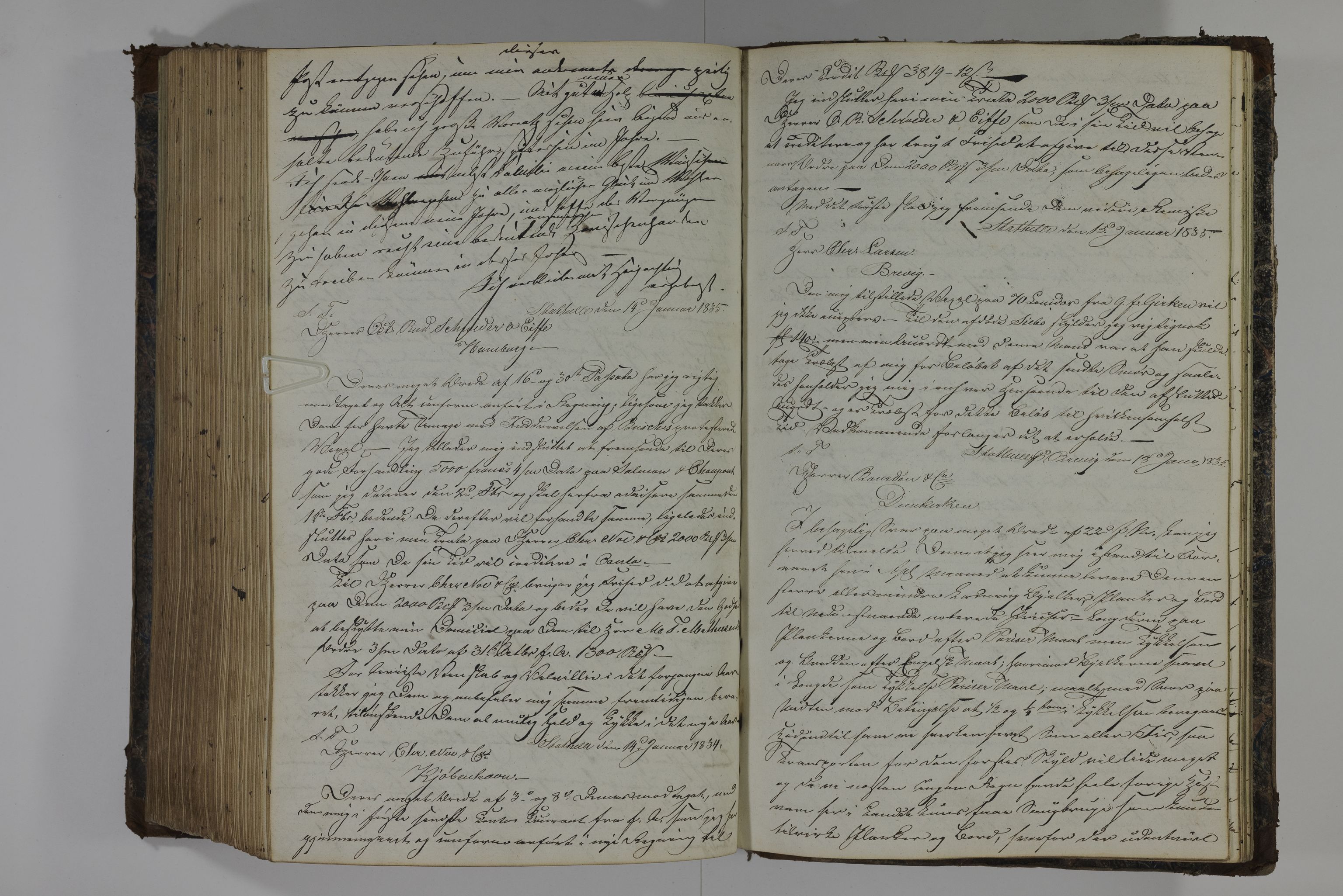 Blehr/ Kjellestad, TEMU/TGM-A-1212/B/L0005: Copiebog, 1829-1835, p. 403