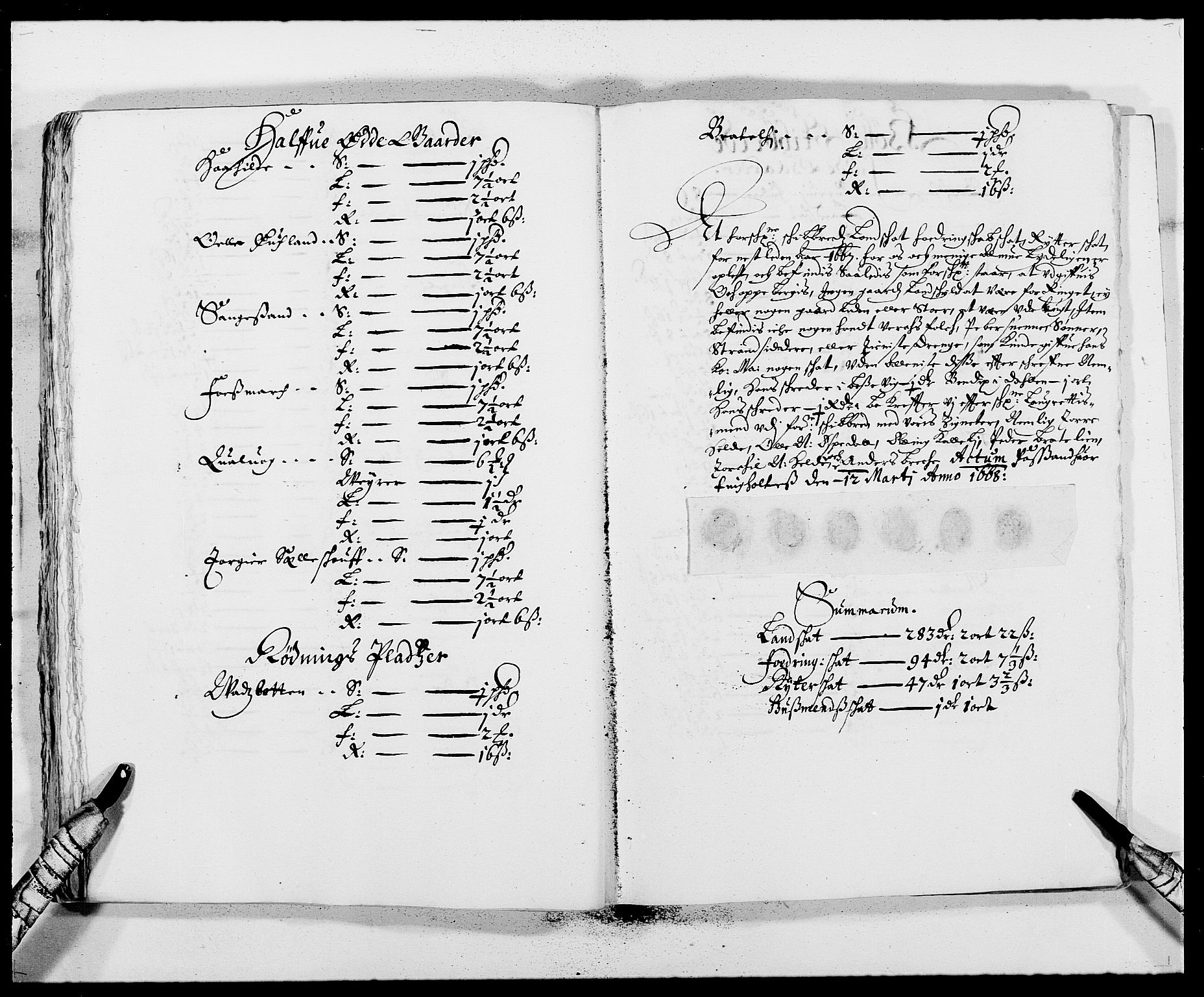 Rentekammeret inntil 1814, Reviderte regnskaper, Fogderegnskap, AV/RA-EA-4092/R47/L2841: Fogderegnskap Ryfylke, 1665-1669, p. 81