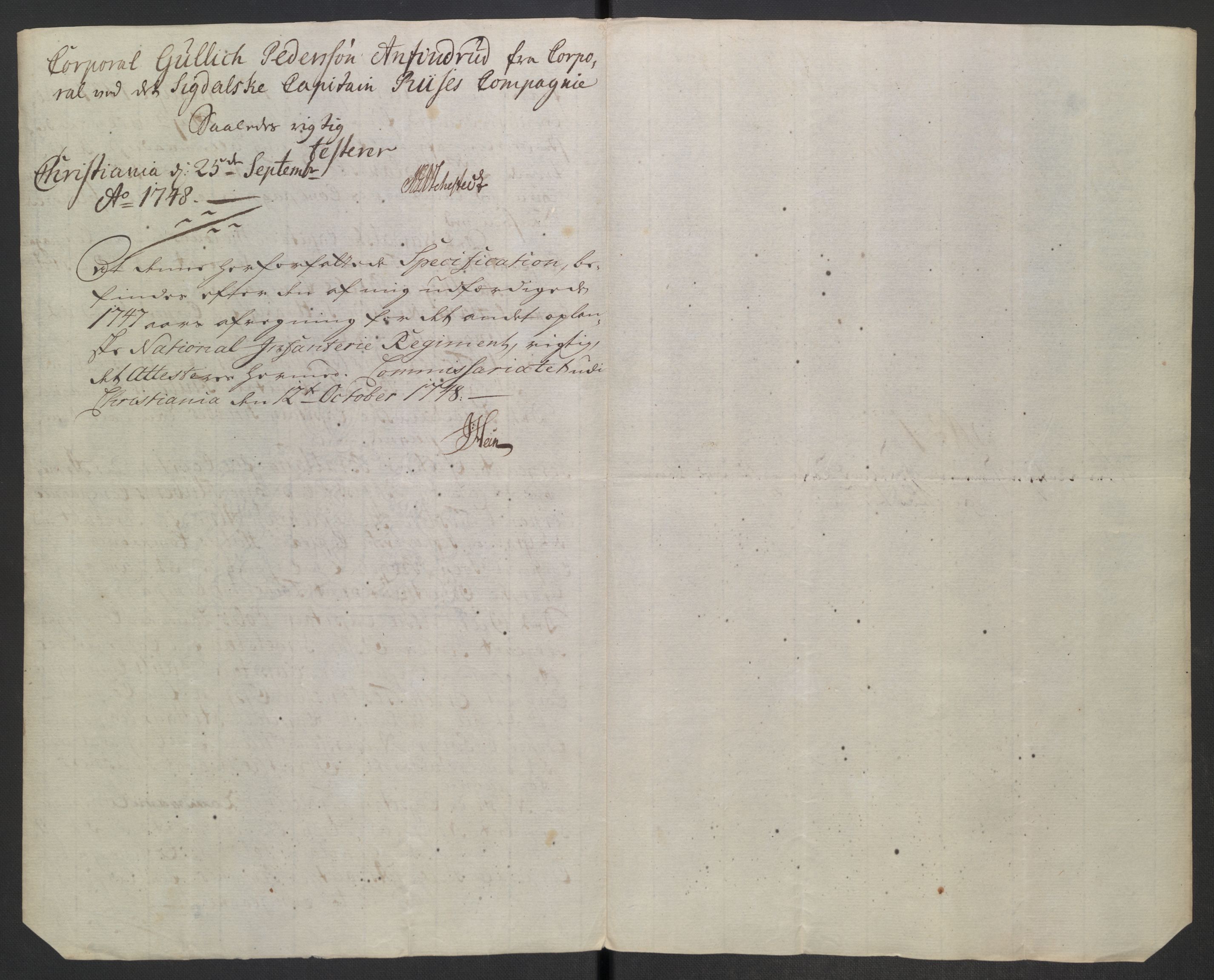 Rentekammeret inntil 1814, Reviderte regnskaper, Fogderegnskap, RA/EA-4092/R18/L1346: Fogderegnskap Hadeland, Toten og Valdres, 1747-1748, p. 258