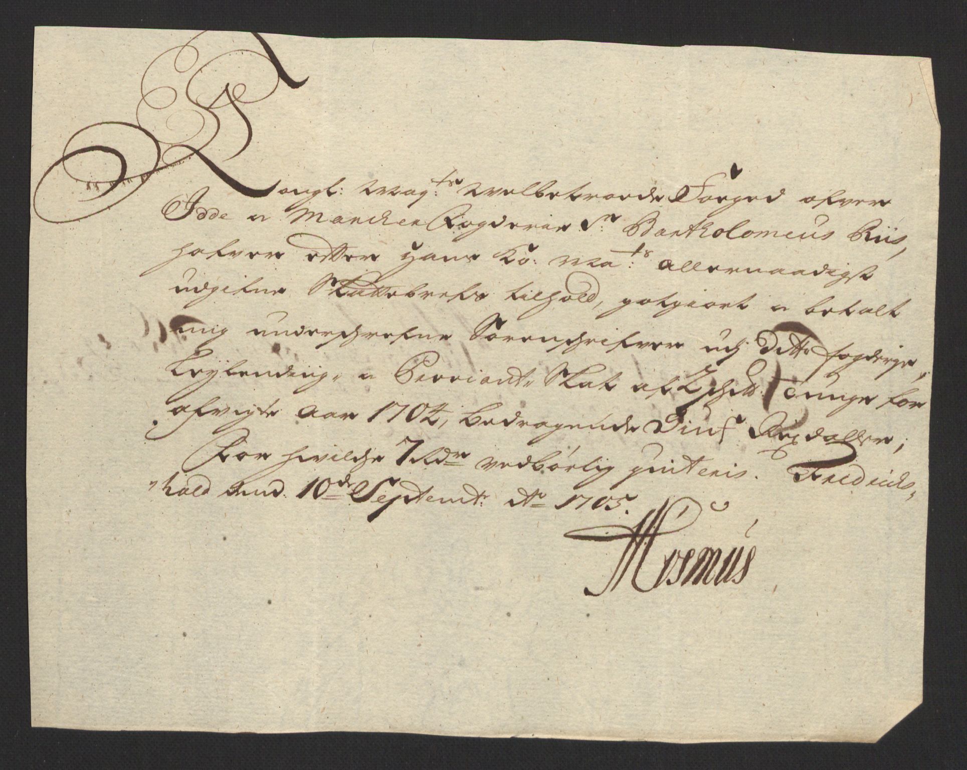 Rentekammeret inntil 1814, Reviderte regnskaper, Fogderegnskap, AV/RA-EA-4092/R01/L0017: Fogderegnskap Idd og Marker, 1704-1706, p. 158