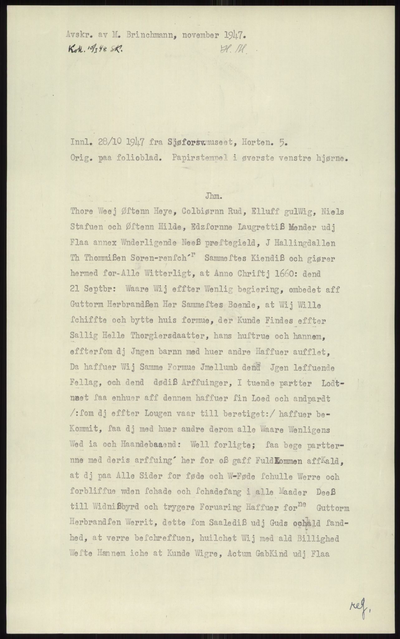 Samlinger til kildeutgivelse, Diplomavskriftsamlingen, AV/RA-EA-4053/H/Ha, p. 1991