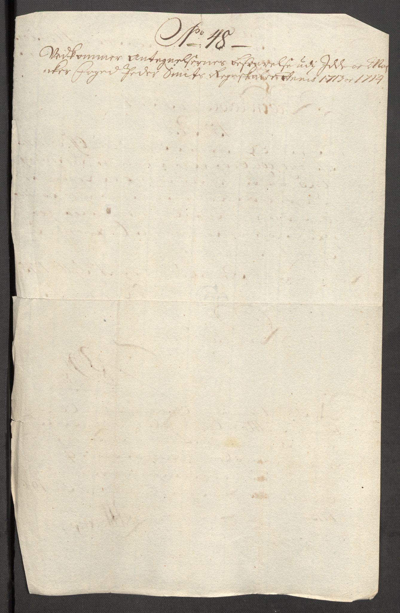 Rentekammeret inntil 1814, Reviderte regnskaper, Fogderegnskap, AV/RA-EA-4092/R01/L0022: Fogderegnskap Idd og Marker, 1713-1714, p. 678