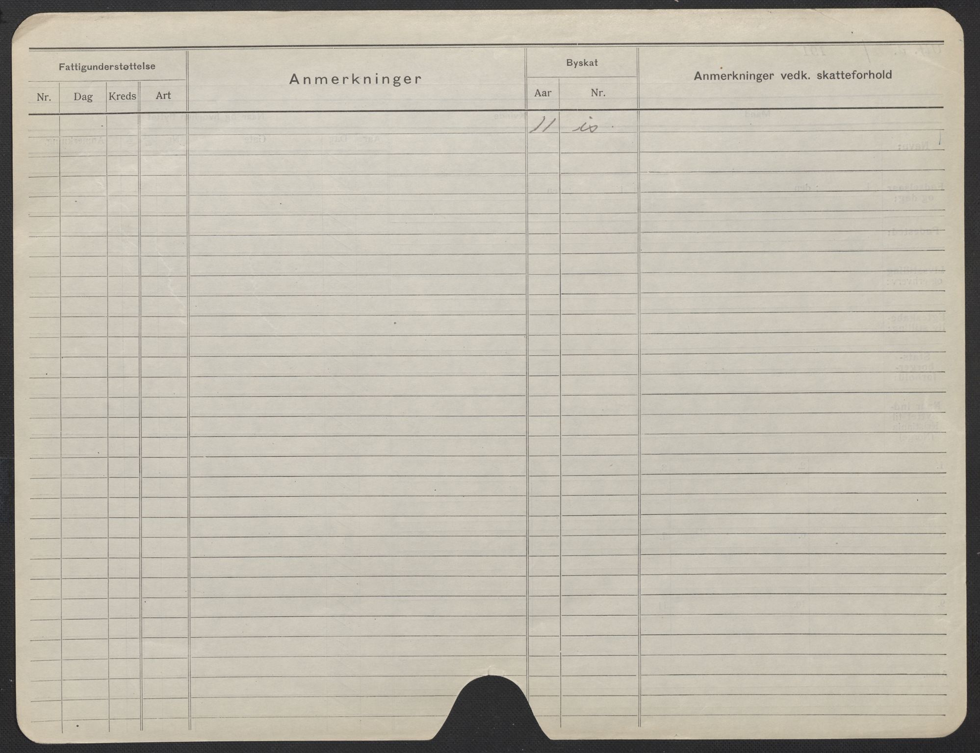 Oslo folkeregister, Registerkort, AV/SAO-A-11715/F/Fa/Fac/L0024: Kvinner, 1906-1914, p. 1203b