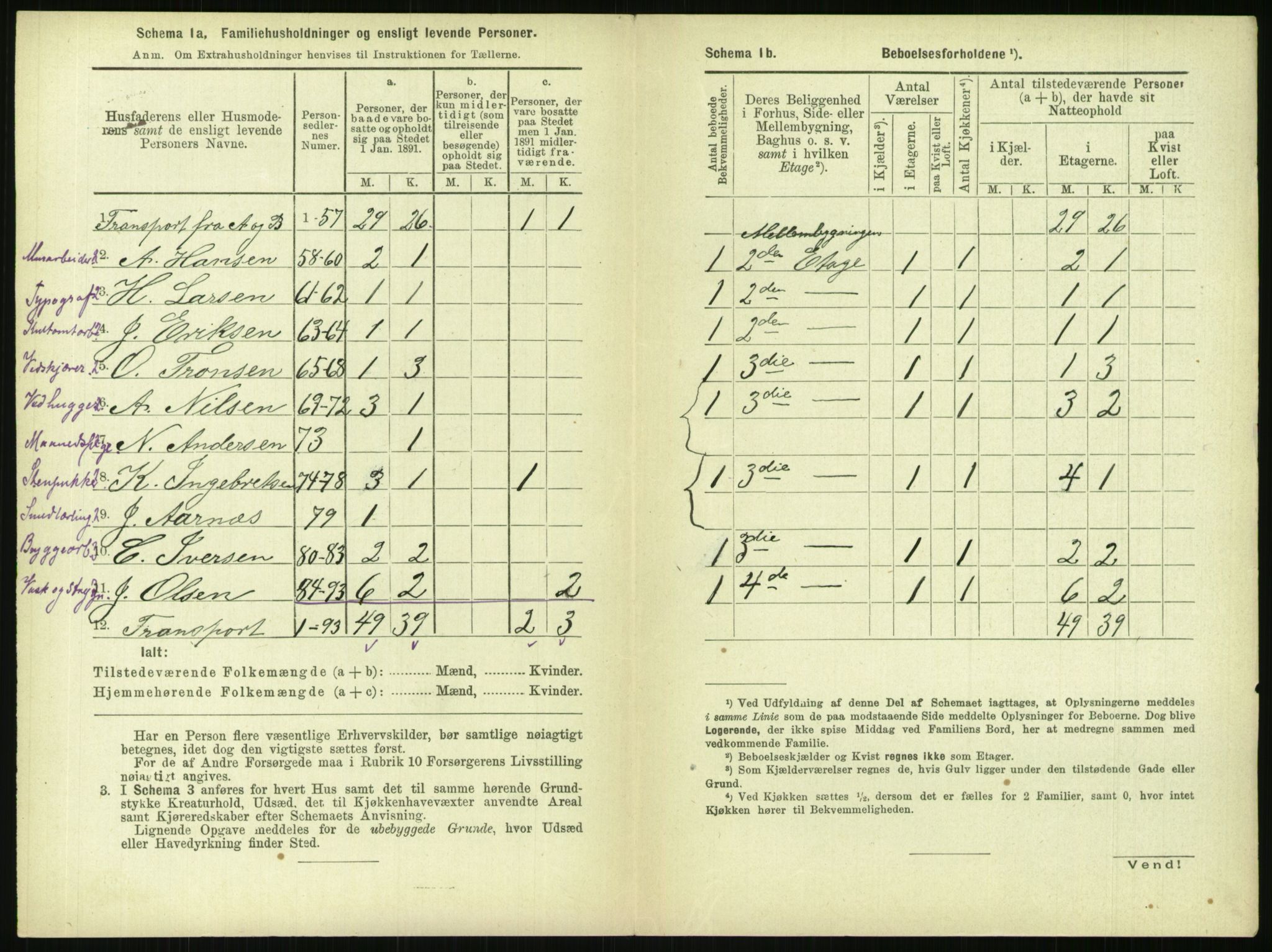 RA, 1891 census for 0301 Kristiania, 1891, p. 83144