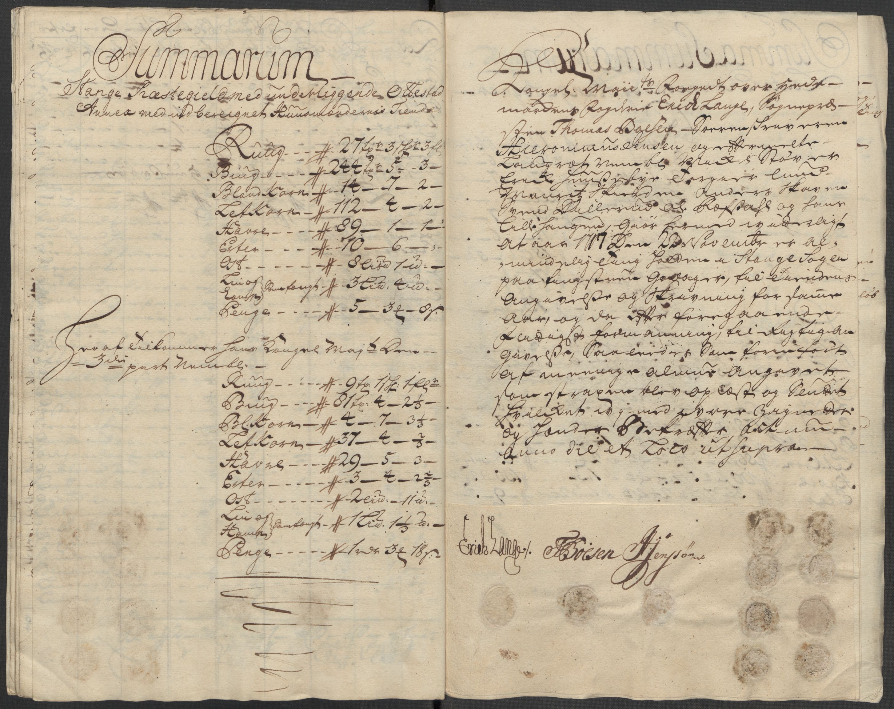 Rentekammeret inntil 1814, Reviderte regnskaper, Fogderegnskap, AV/RA-EA-4092/R16/L1056: Fogderegnskap Hedmark, 1717, p. 274