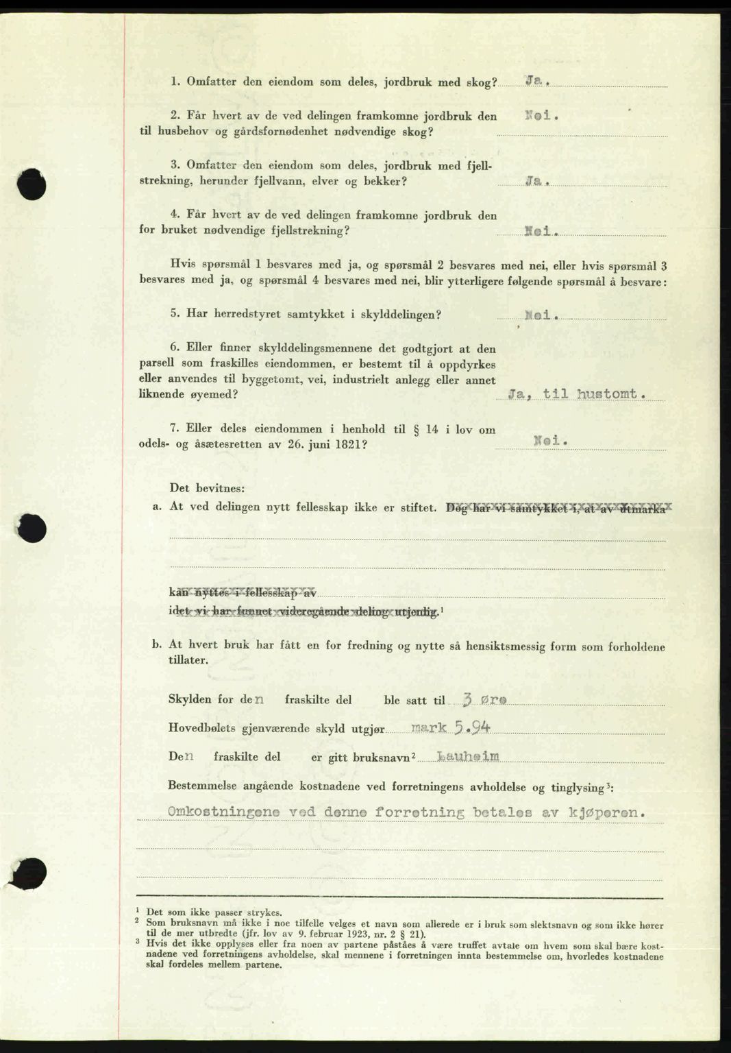 Romsdal sorenskriveri, AV/SAT-A-4149/1/2/2C: Mortgage book no. A21, 1946-1946, Diary no: : 2421/1946