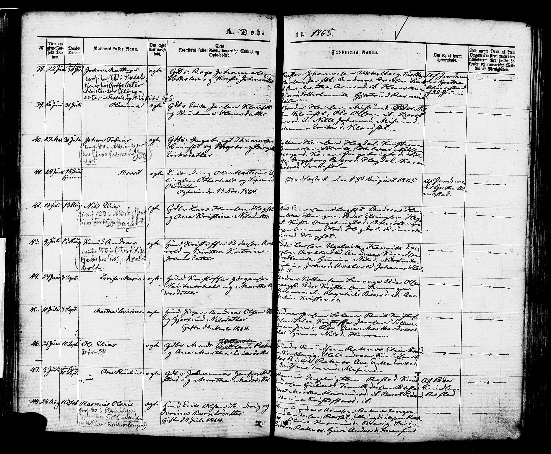 Ministerialprotokoller, klokkerbøker og fødselsregistre - Møre og Romsdal, AV/SAT-A-1454/560/L0719: Parish register (official) no. 560A03, 1845-1872, p. 75