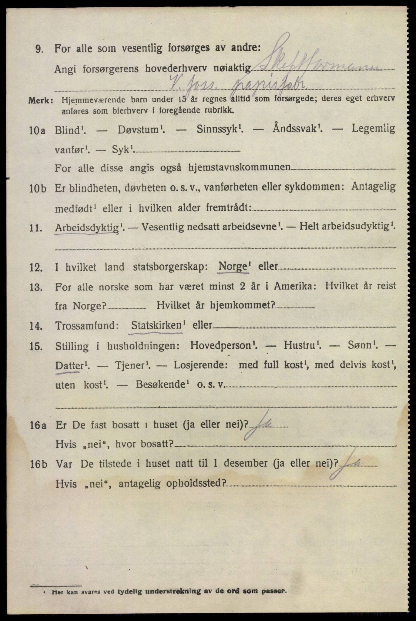 SAKO, 1920 census for Øvre Eiker, 1920, p. 5579