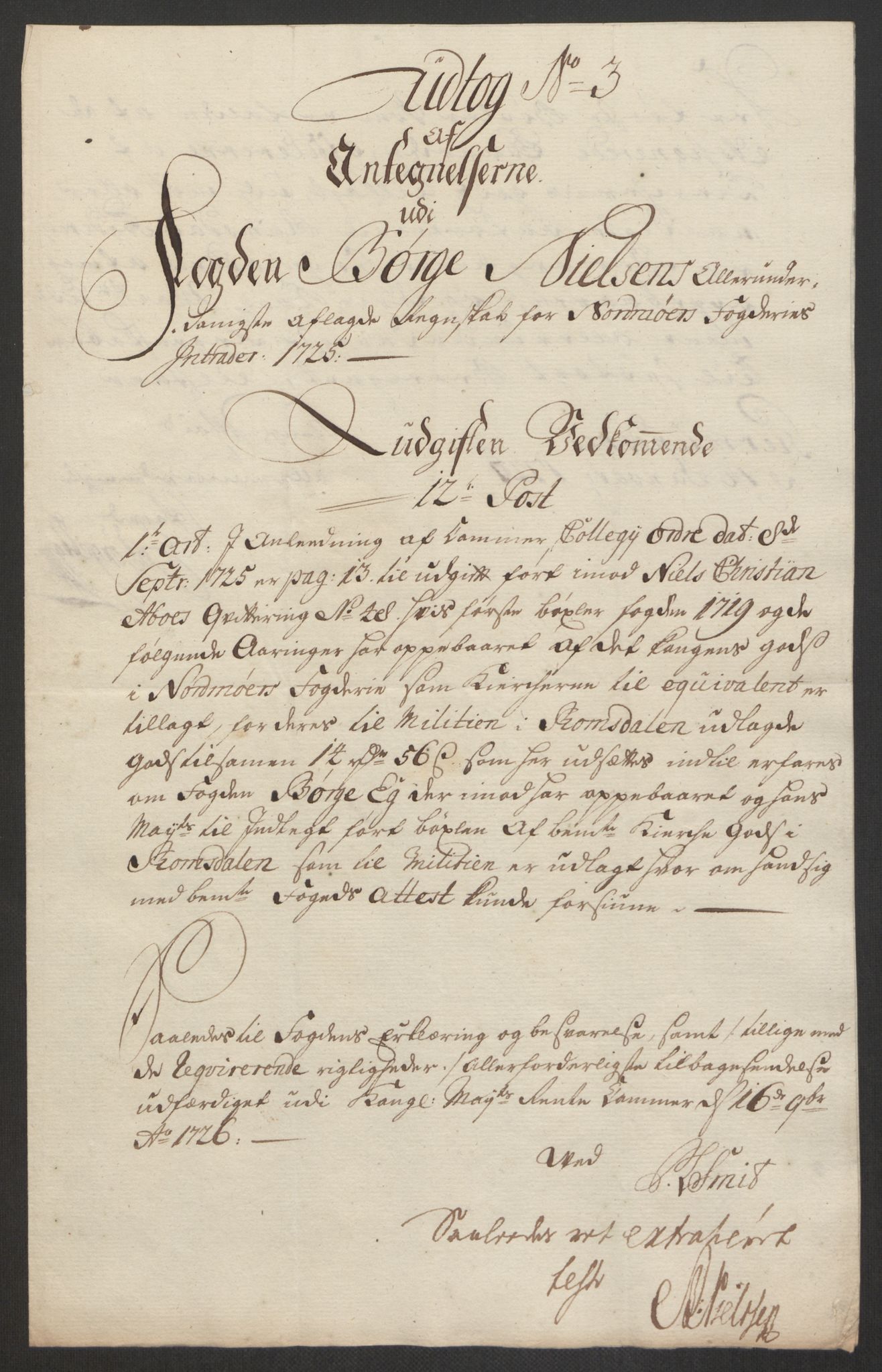 Rentekammeret inntil 1814, Reviderte regnskaper, Fogderegnskap, RA/EA-4092/R56/L3758: Fogderegnskap Nordmøre, 1725, p. 335