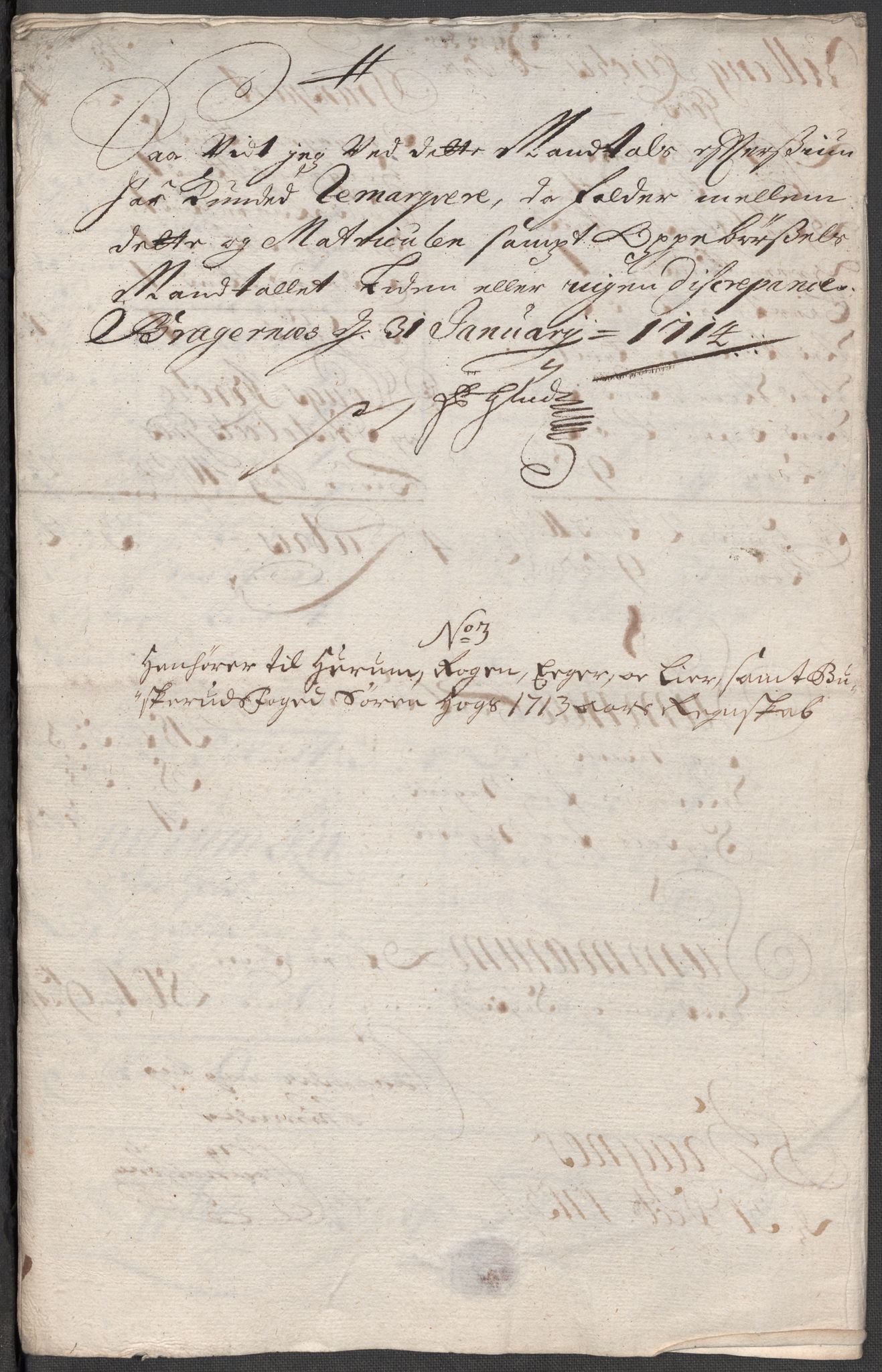 Rentekammeret inntil 1814, Reviderte regnskaper, Fogderegnskap, AV/RA-EA-4092/R31/L1708: Fogderegnskap Hurum, Røyken, Eiker, Lier og Buskerud, 1713, p. 167
