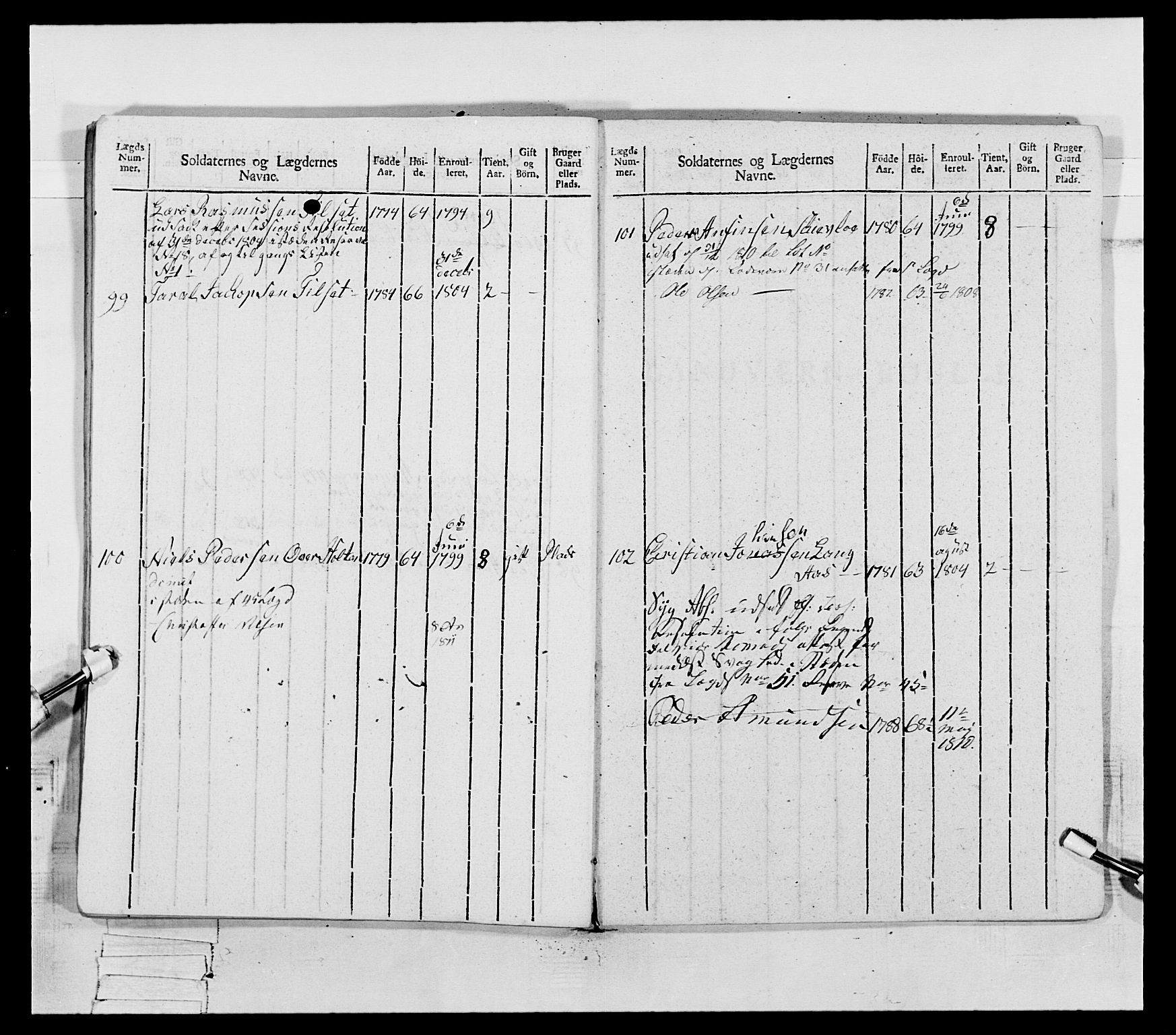 Generalitets- og kommissariatskollegiet, Det kongelige norske kommissariatskollegium, AV/RA-EA-5420/E/Eh/L0075b: 1. Trondheimske nasjonale infanteriregiment, 1807, p. 356