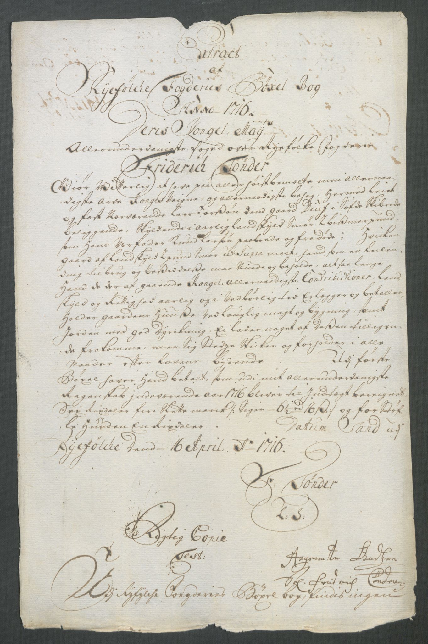 Rentekammeret inntil 1814, Reviderte regnskaper, Fogderegnskap, AV/RA-EA-4092/R47/L2869: Fogderegnskap Ryfylke, 1716, p. 212