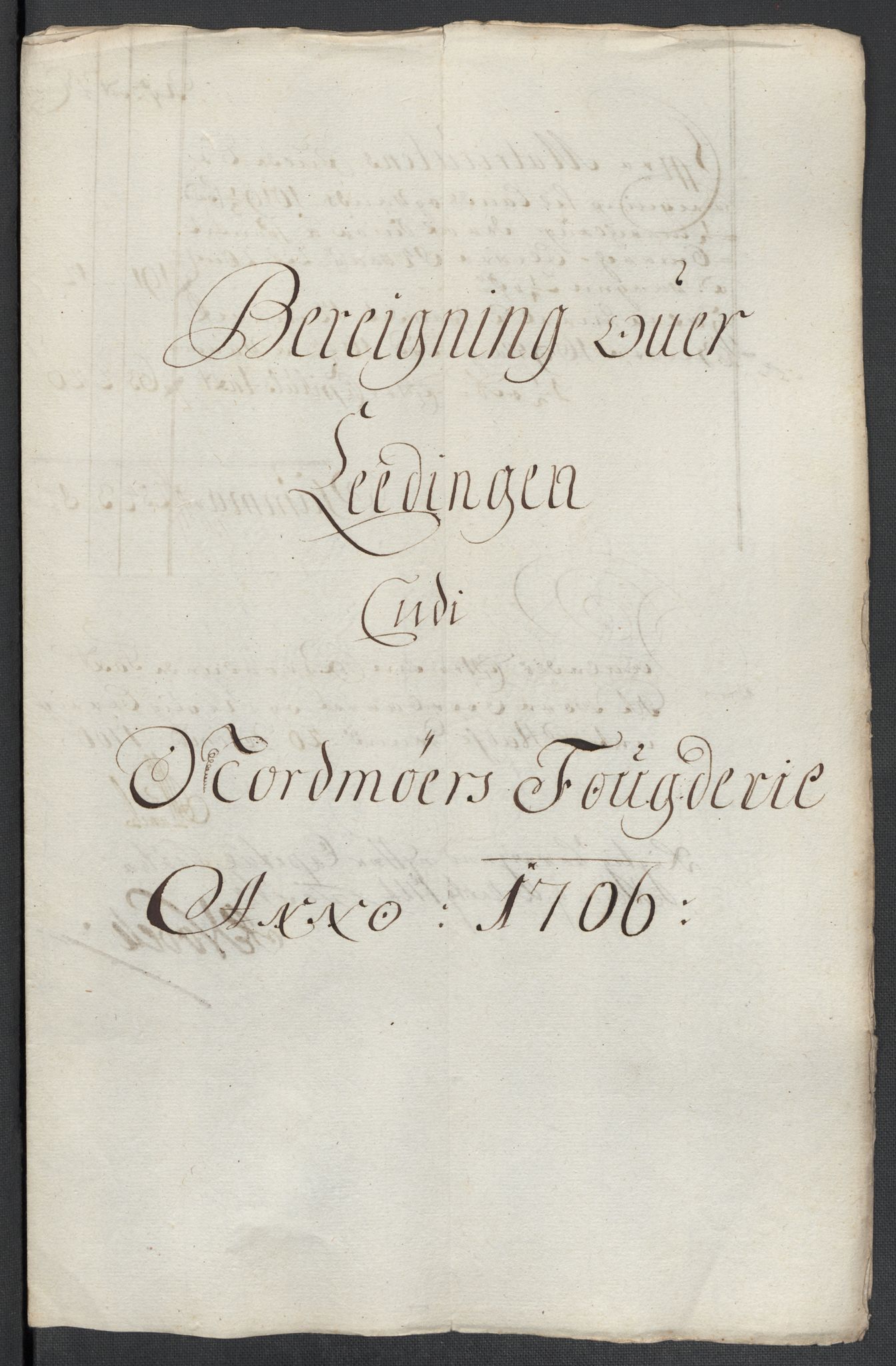 Rentekammeret inntil 1814, Reviderte regnskaper, Fogderegnskap, AV/RA-EA-4092/R56/L3742: Fogderegnskap Nordmøre, 1706-1707, p. 111