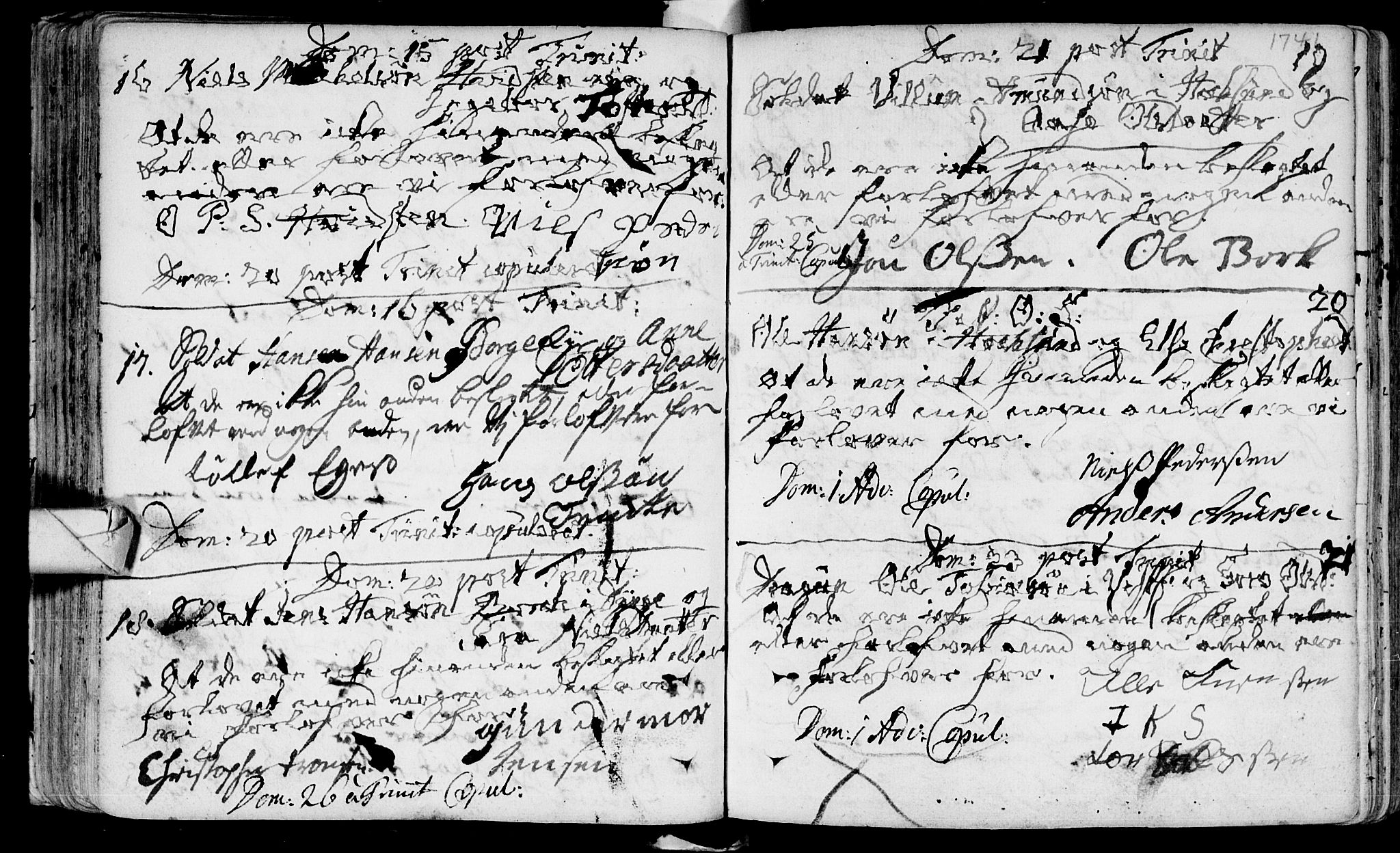 Eiker kirkebøker, AV/SAKO-A-4/F/Fa/L0005: Parish register (official) no. I 5 /1, 1705-1759