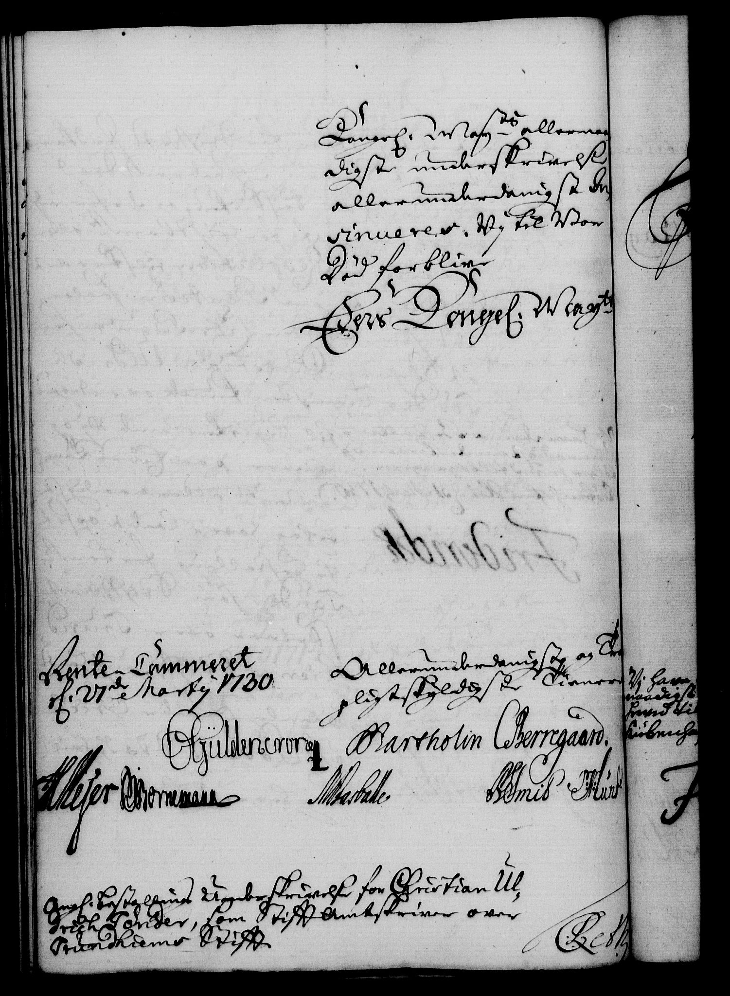 Rentekammeret, Kammerkanselliet, RA/EA-3111/G/Gf/Gfa/L0013: Norsk relasjons- og resolusjonsprotokoll (merket RK 52.13), 1730, p. 237
