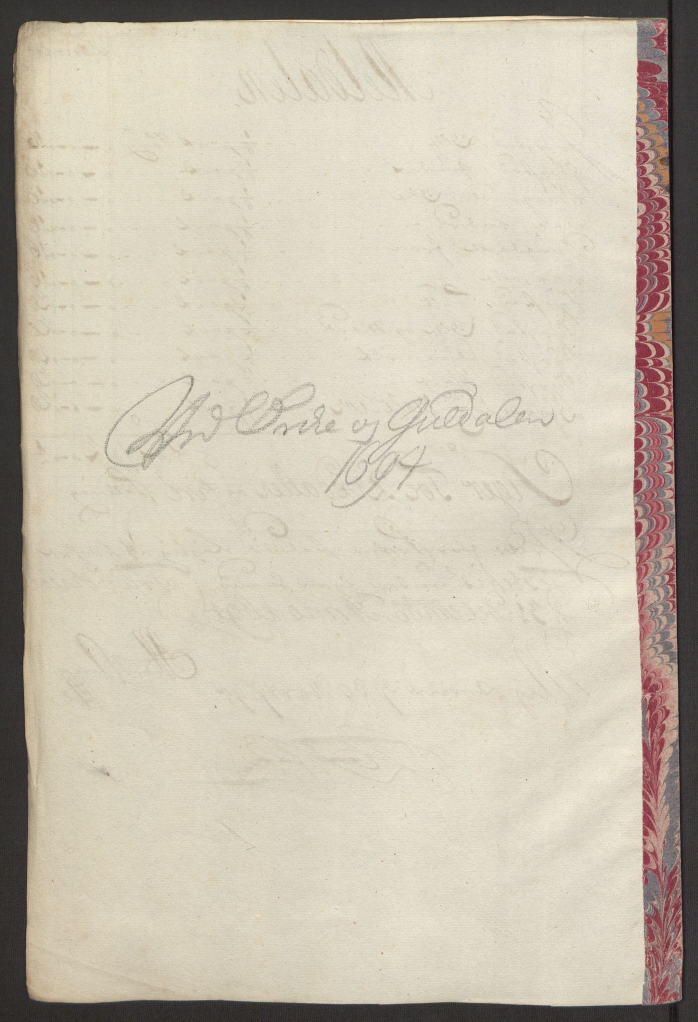 Rentekammeret inntil 1814, Reviderte regnskaper, Fogderegnskap, RA/EA-4092/R60/L3944: Fogderegnskap Orkdal og Gauldal, 1694, p. 82