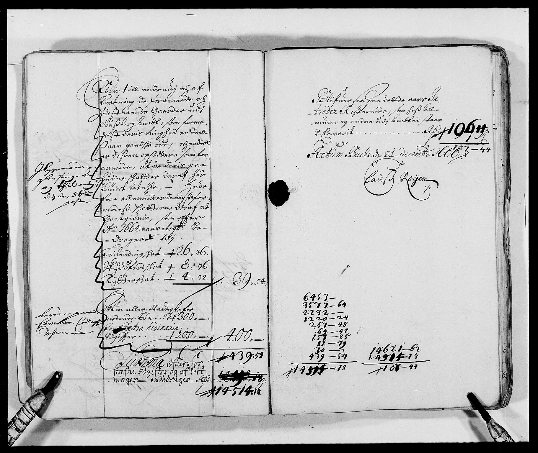 Rentekammeret inntil 1814, Reviderte regnskaper, Fogderegnskap, RA/EA-4092/R32/L1839: Fogderegnskap Jarlsberg grevskap, 1664-1673, p. 38