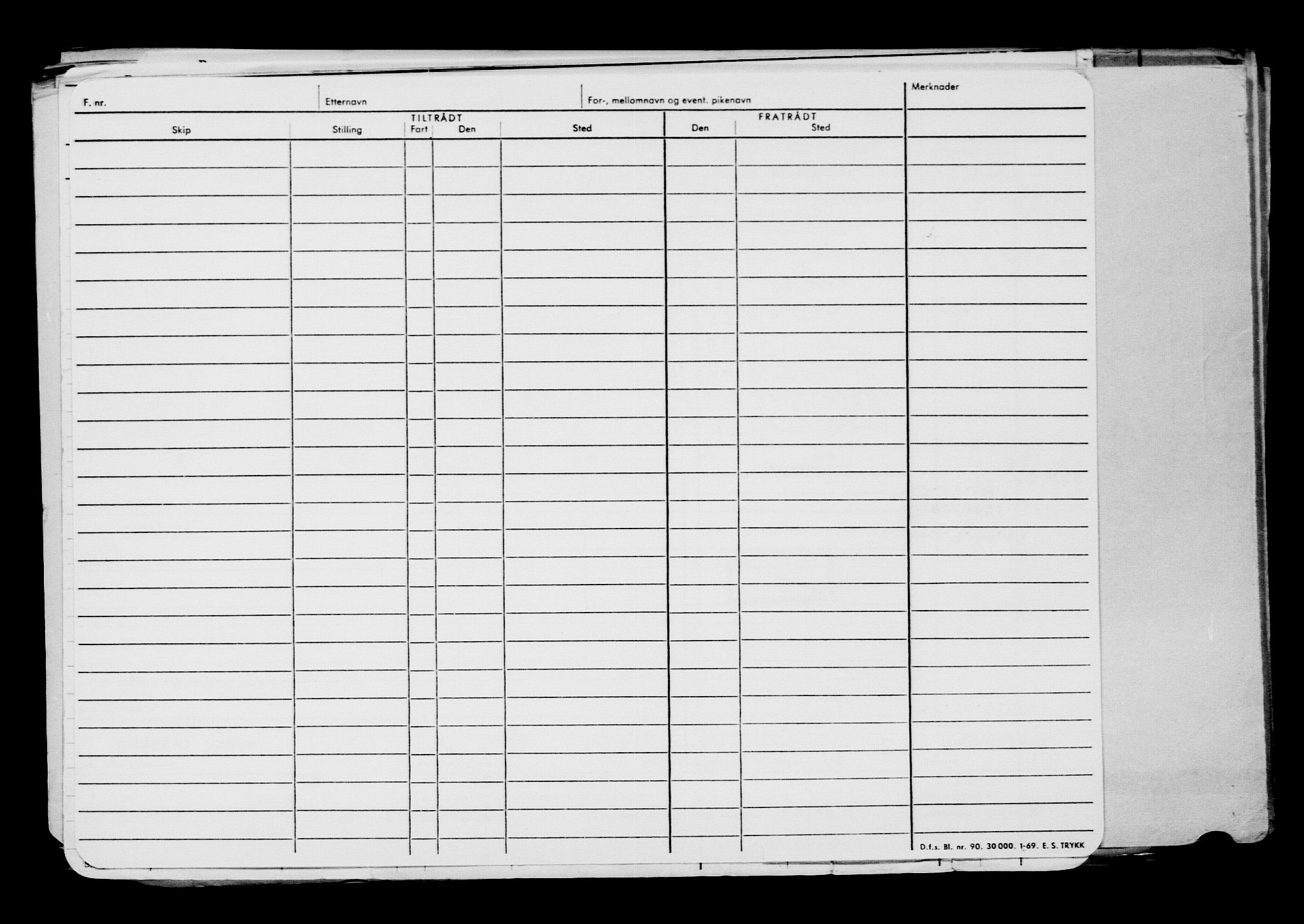 Direktoratet for sjømenn, AV/RA-S-3545/G/Gb/L0129: Hovedkort, 1915, p. 261