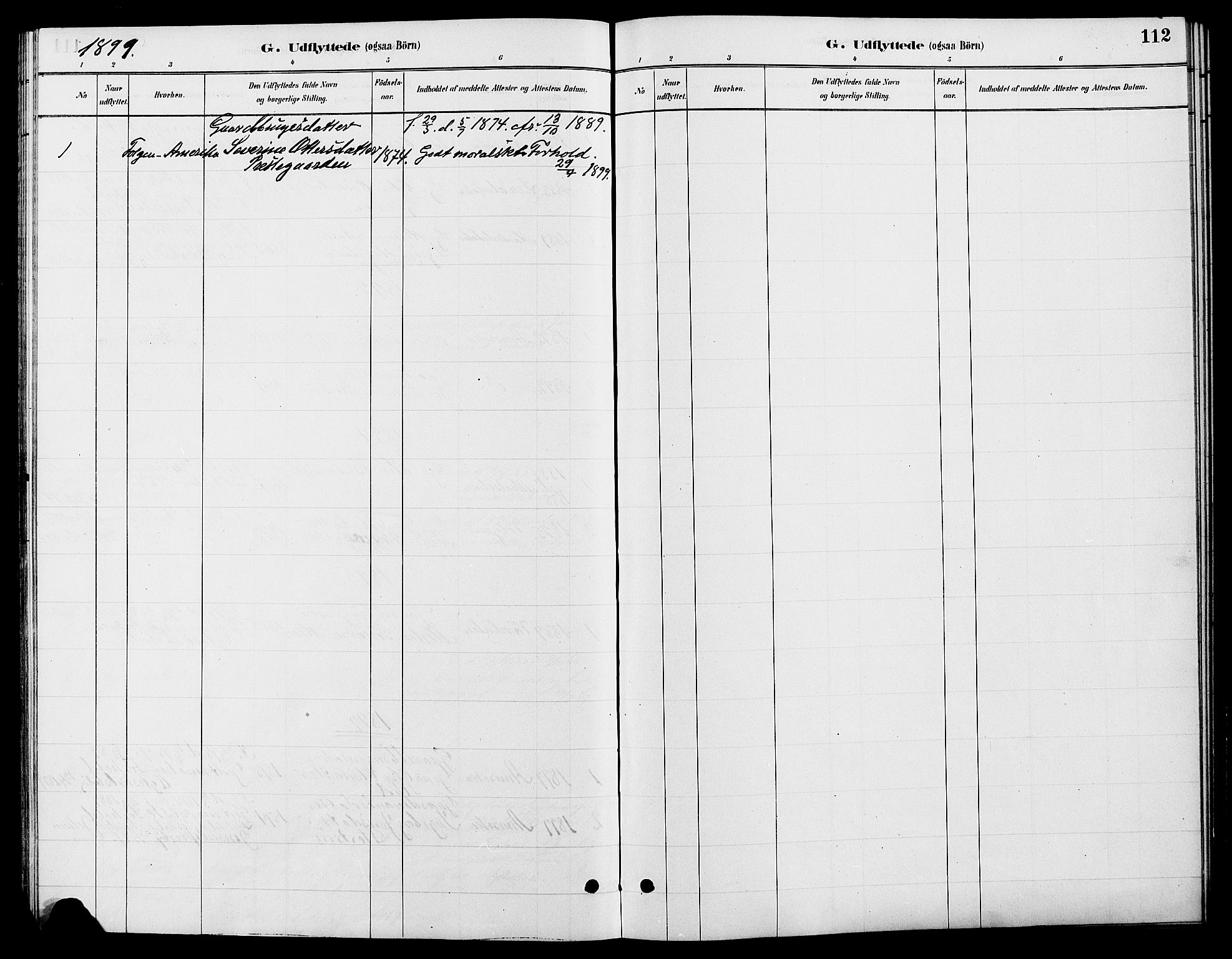 Tynset prestekontor, SAH/PREST-058/H/Ha/Hab/L0007: Parish register (copy) no. 7, 1880-1901, p. 112