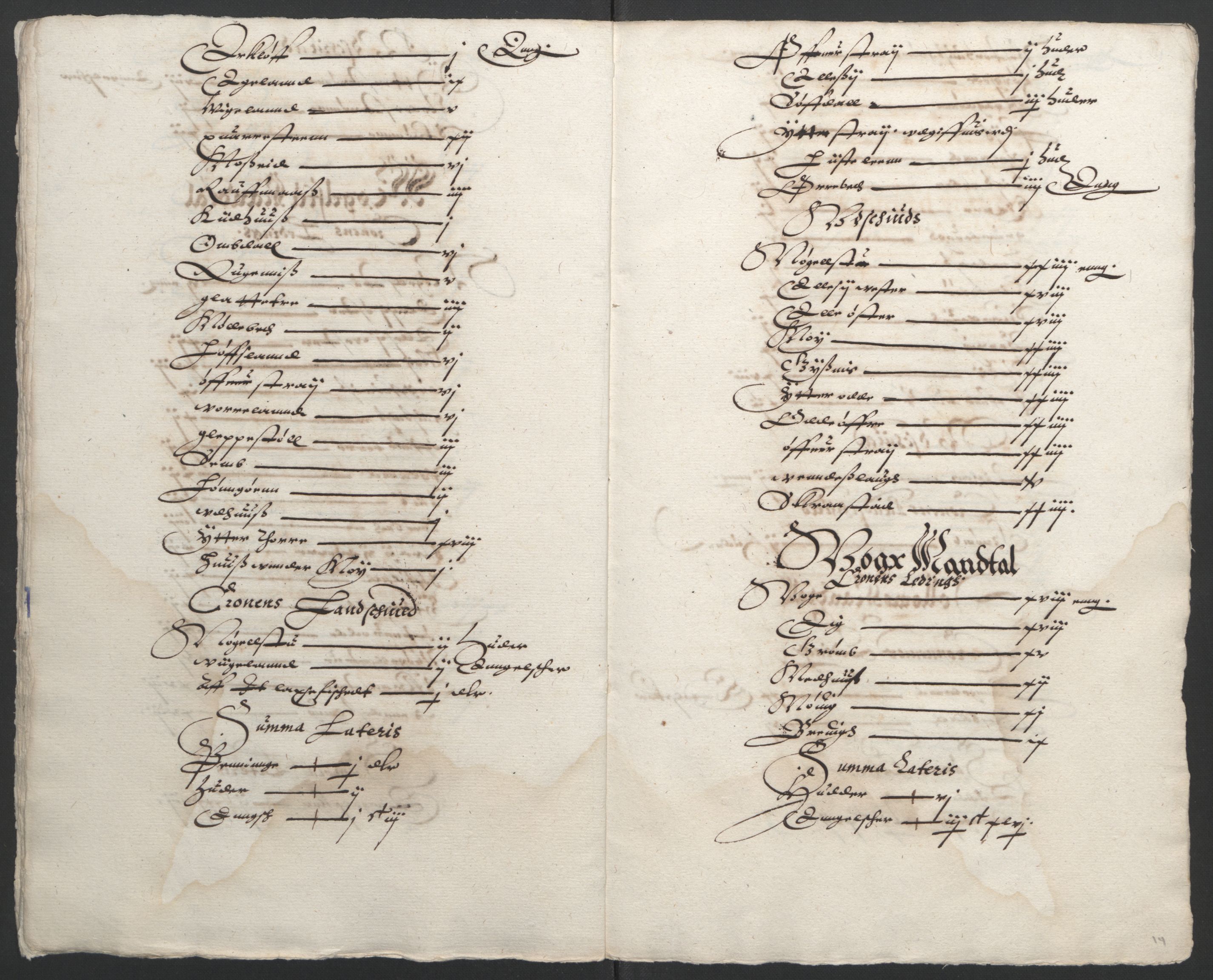 Stattholderembetet 1572-1771, AV/RA-EA-2870/Ek/L0002/0002: Jordebøker til utlikning av garnisonsskatt 1624-1626: / Jordebøker for Agdesiden len, 1624-1625, p. 51