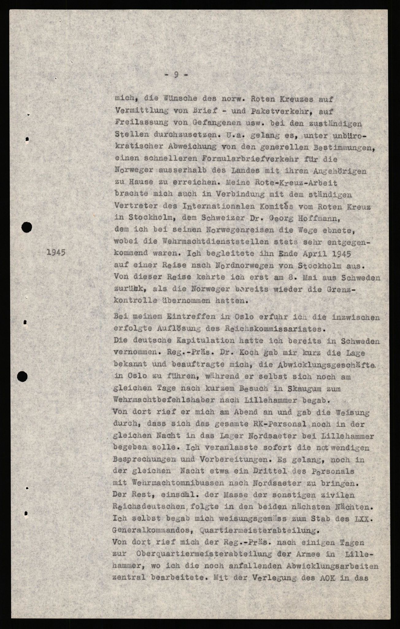 Forsvaret, Forsvarets overkommando II, AV/RA-RAFA-3915/D/Db/L0035: CI Questionaires. Tyske okkupasjonsstyrker i Norge. Tyskere., 1945-1946, p. 40