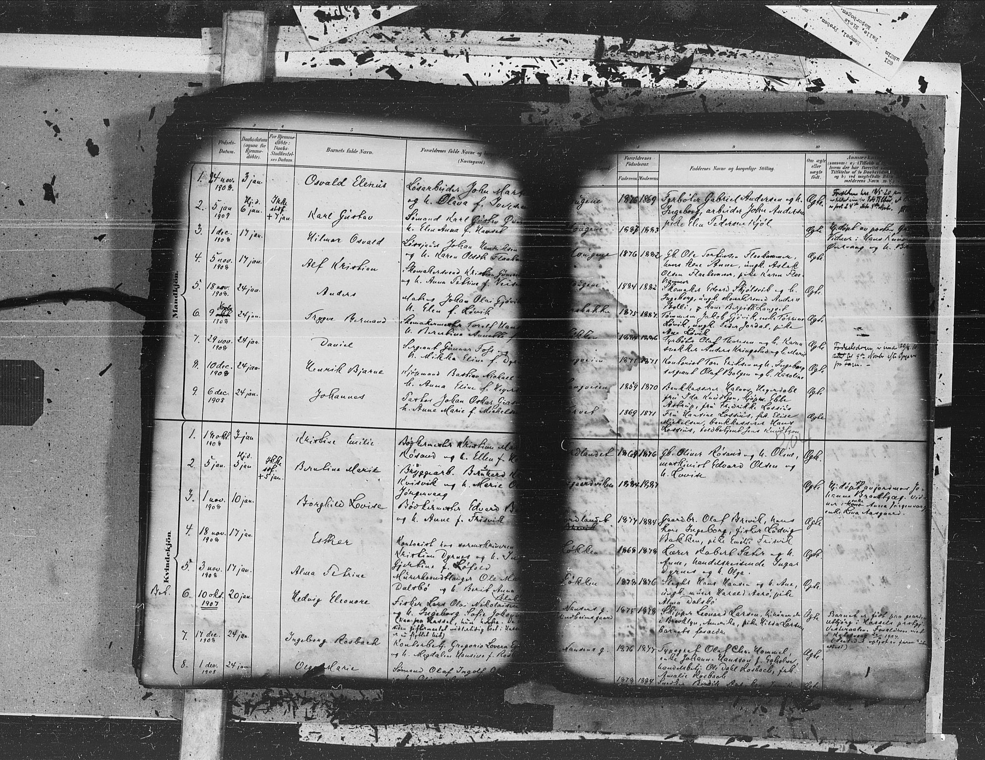 Ministerialprotokoller, klokkerbøker og fødselsregistre - Møre og Romsdal, AV/SAT-A-1454/572/L0855: Parish register (official) no. 572A18, 1898-1913, p. 204