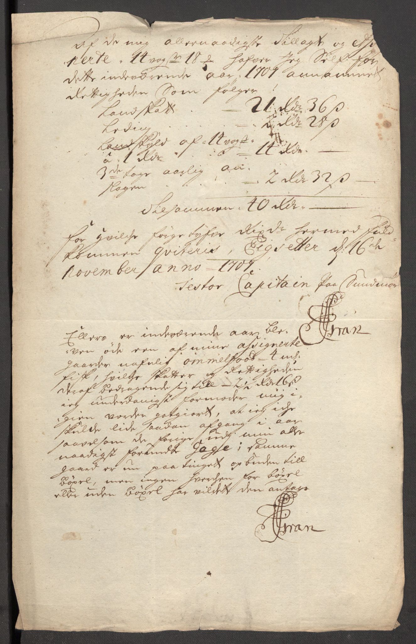 Rentekammeret inntil 1814, Reviderte regnskaper, Fogderegnskap, AV/RA-EA-4092/R54/L3561: Fogderegnskap Sunnmøre, 1706-1707, p. 343